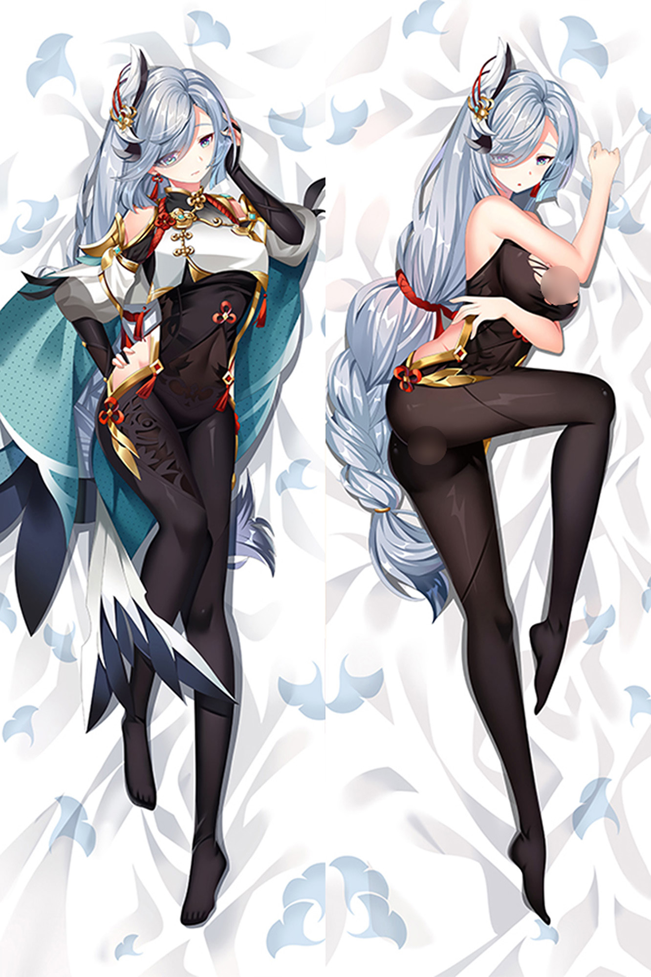 Shenhe from Genshin Impact 18+ dakimakura cover
