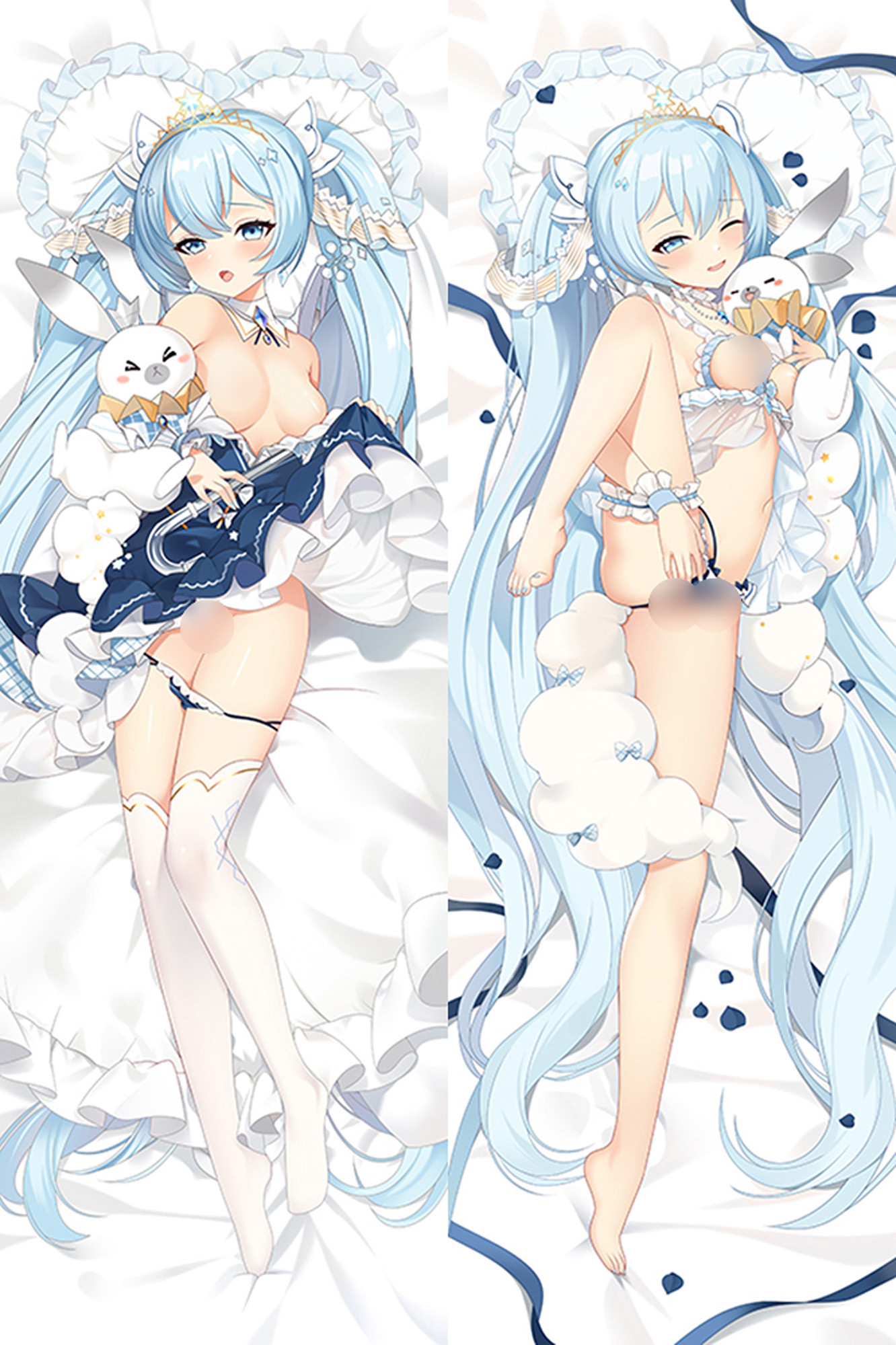 Hatsune Miku from Vocaloid 18+ dakimakura cover