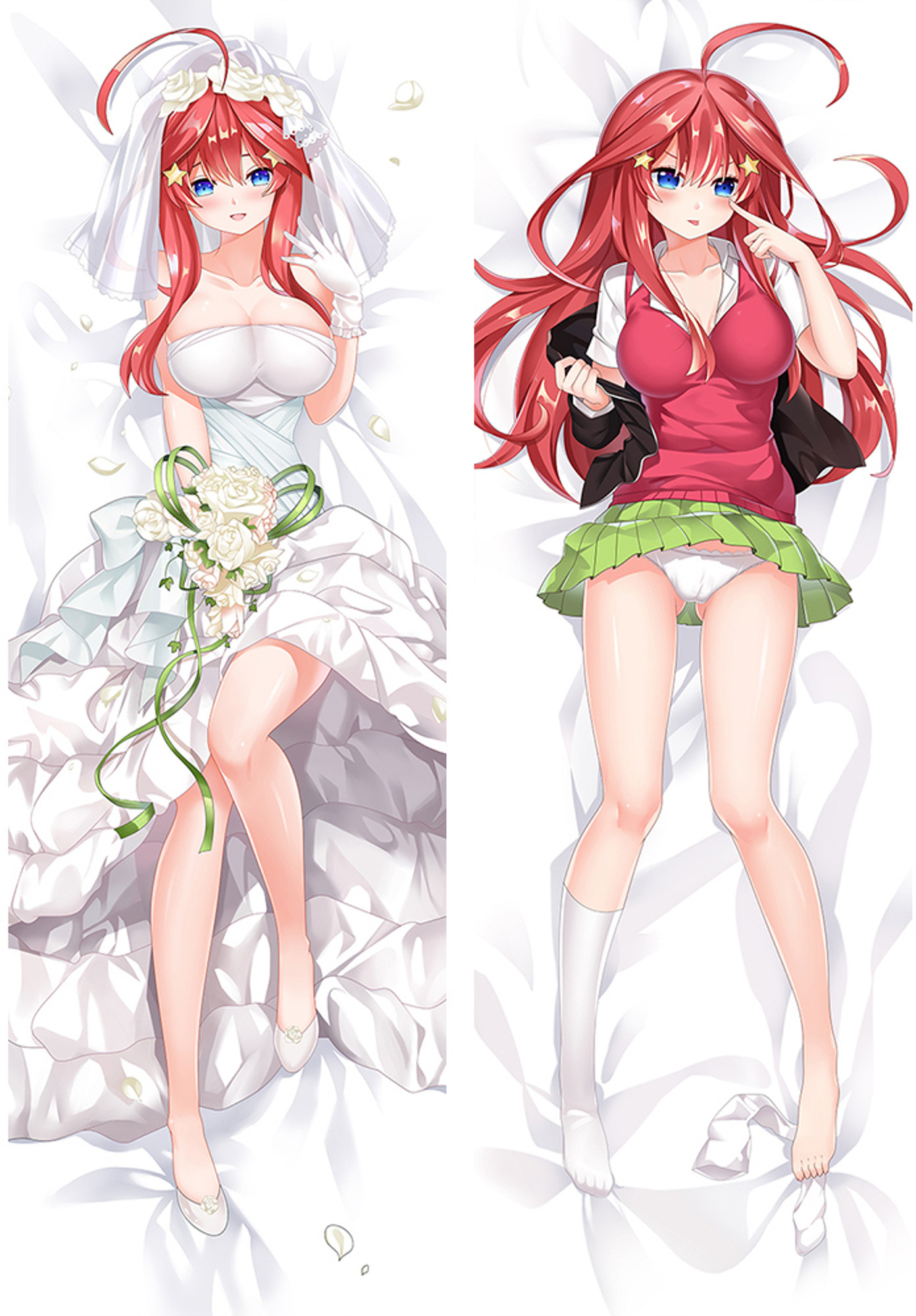Itsuki Nakano from Quintessential Quintuplets dakimakura cover