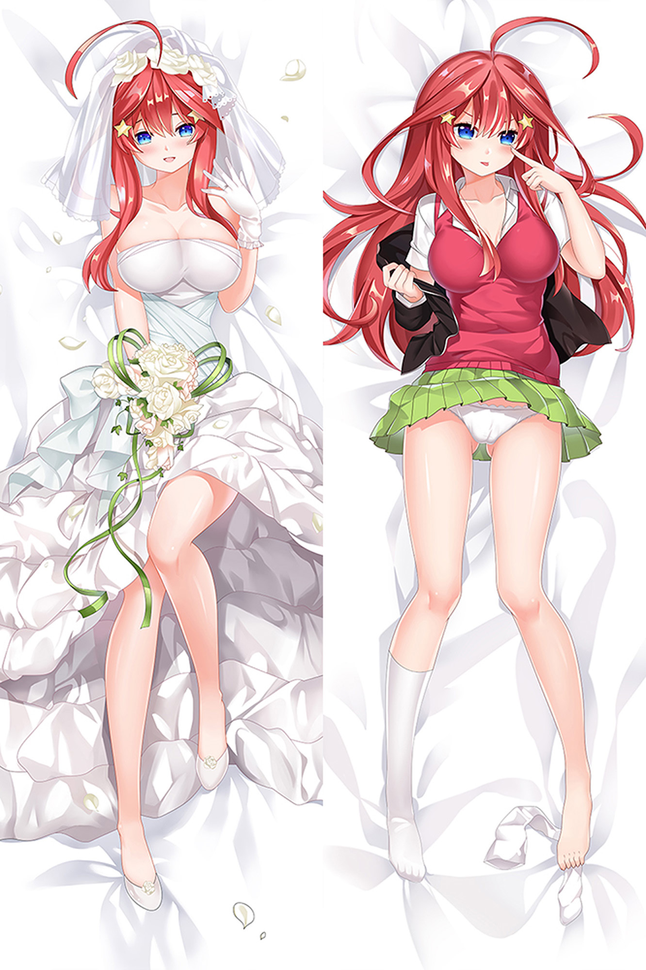Itsuki Nakano from Quintessential Quintuplets dakimakura cover