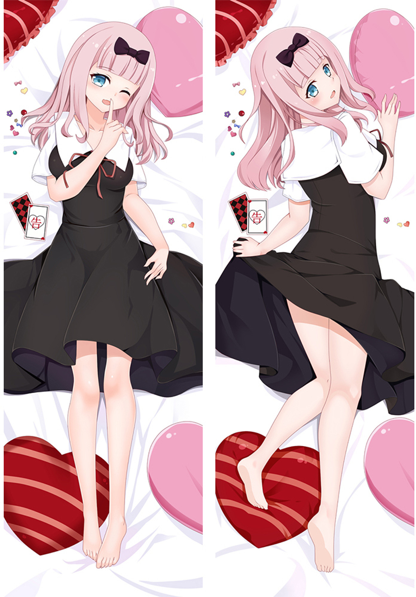 Chika Fujiwara from Kaguya-sama Love Is War dakimakura cover