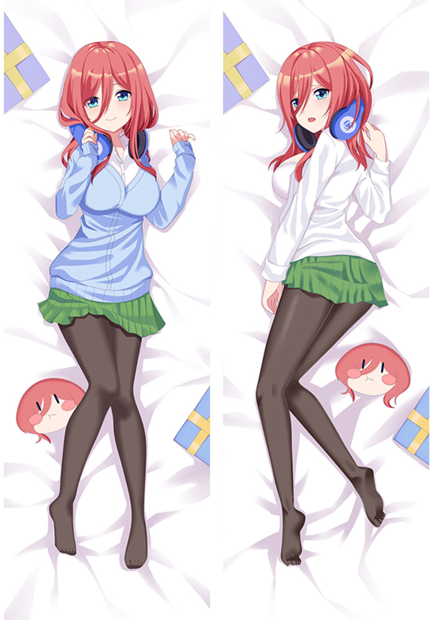 Miku Nakano from Quintessential Quintuplets dakimakura cover