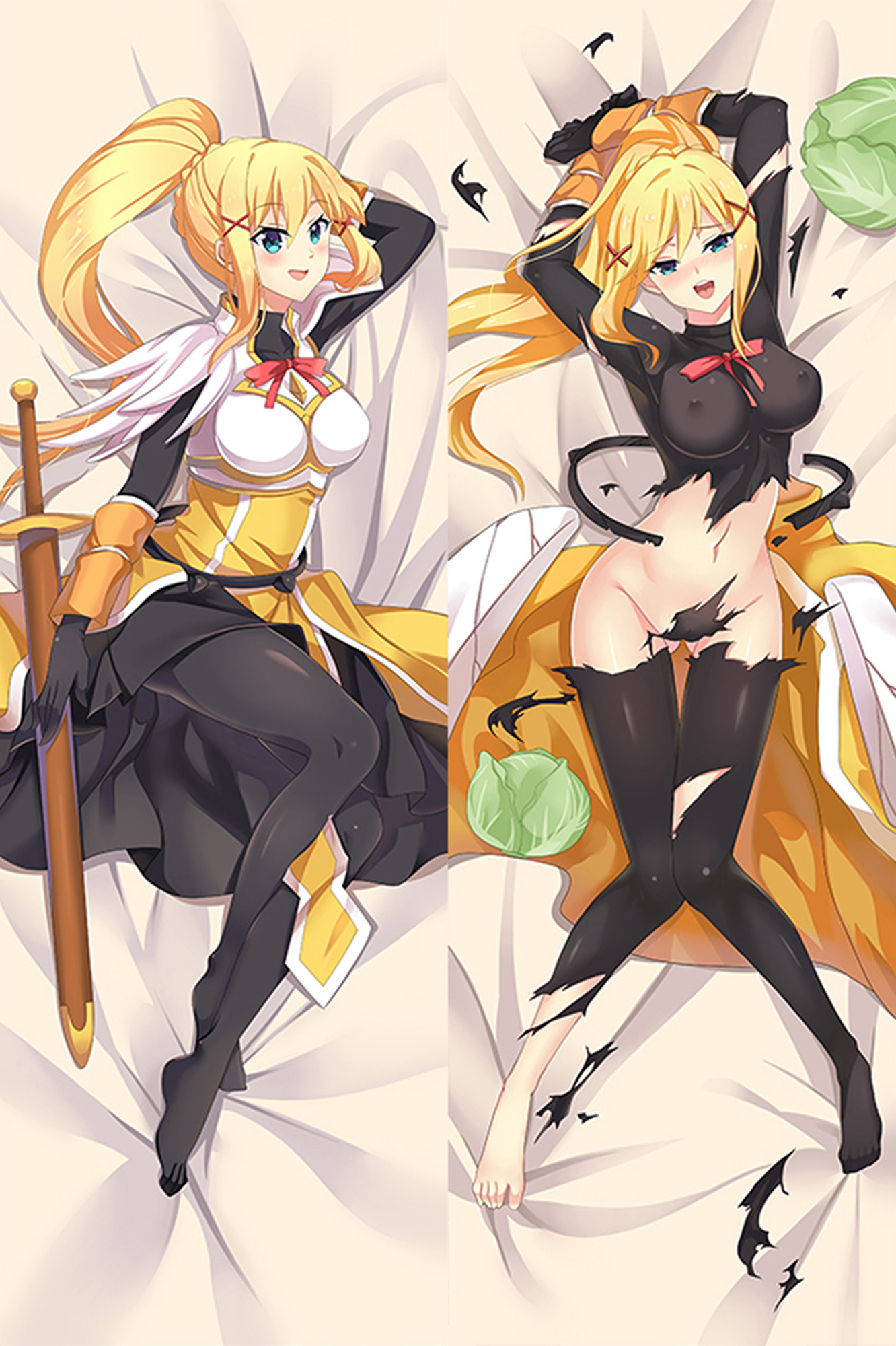 Darkness from KonoSuba dakimakura cover