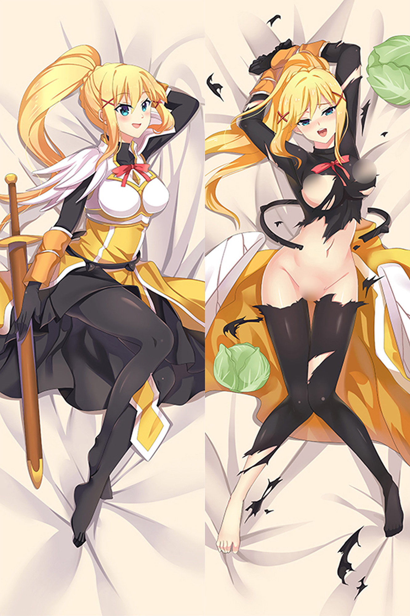 Darkness from KonoSuba 18+ dakimakura cover
