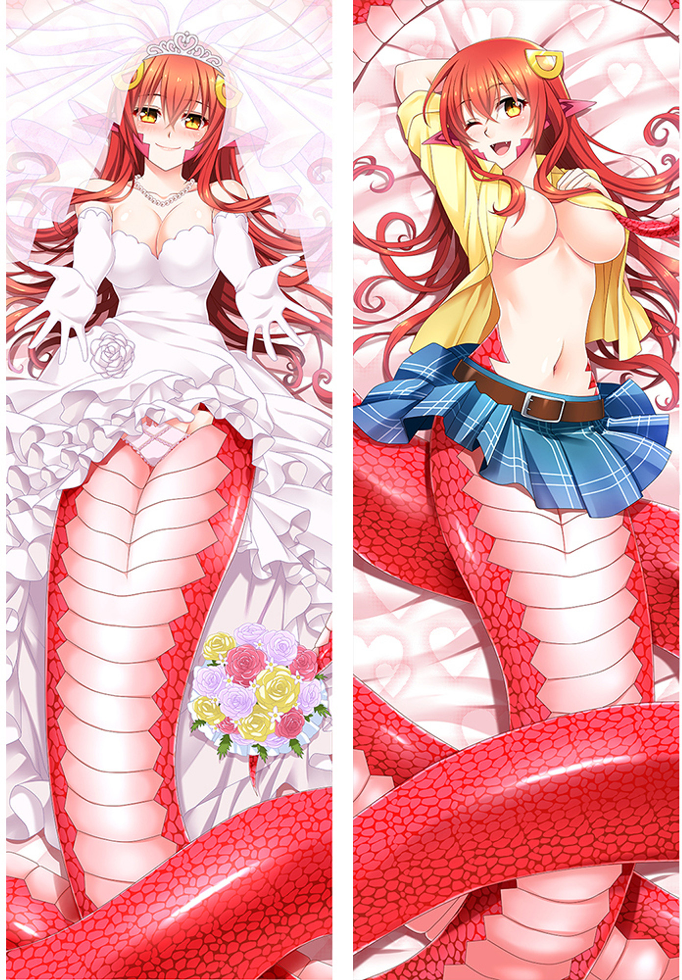 Miia from Monster Musume dakimakura cover