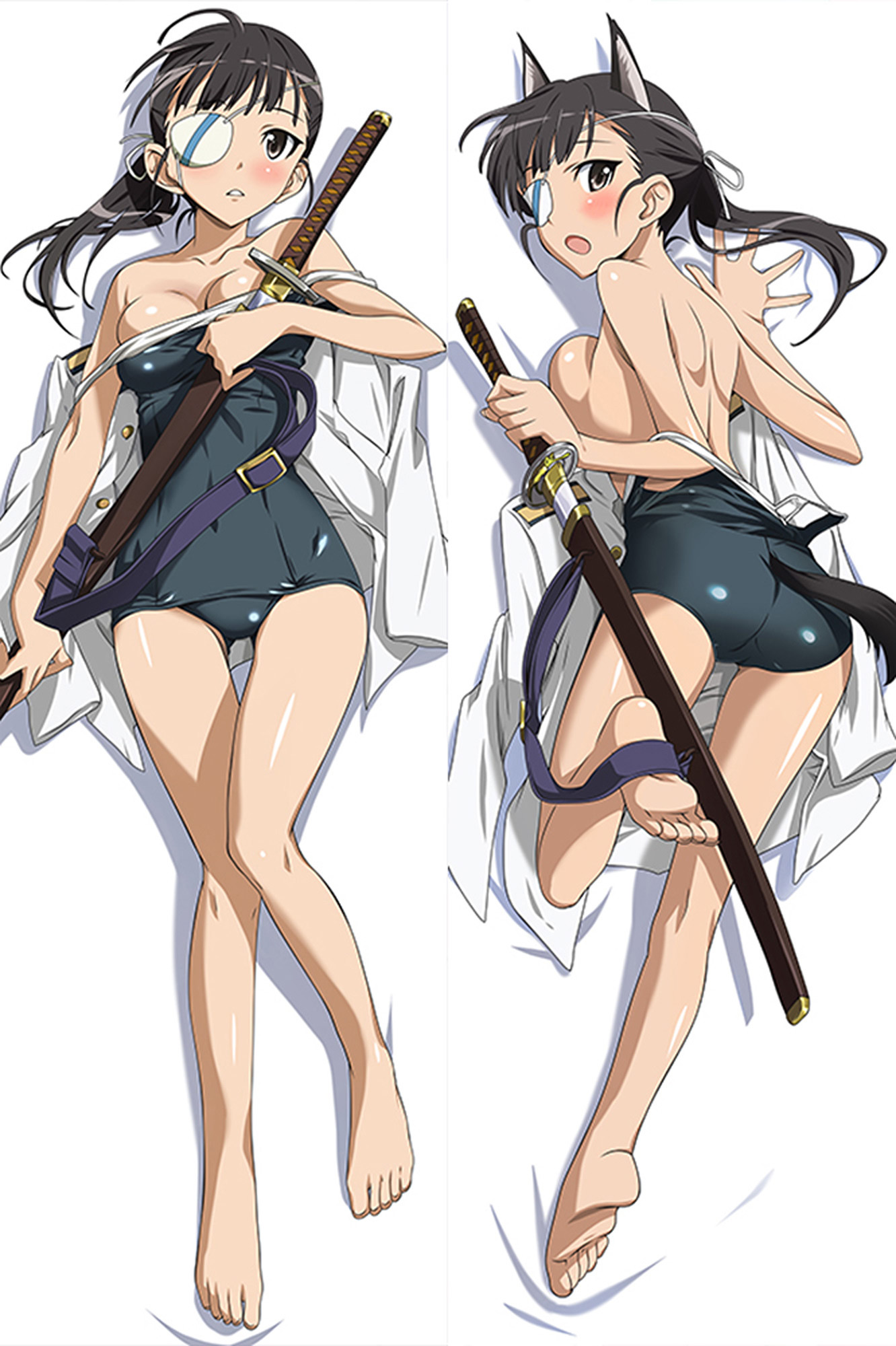 Sakamoto Mio from Strike Witches dakimakura cover