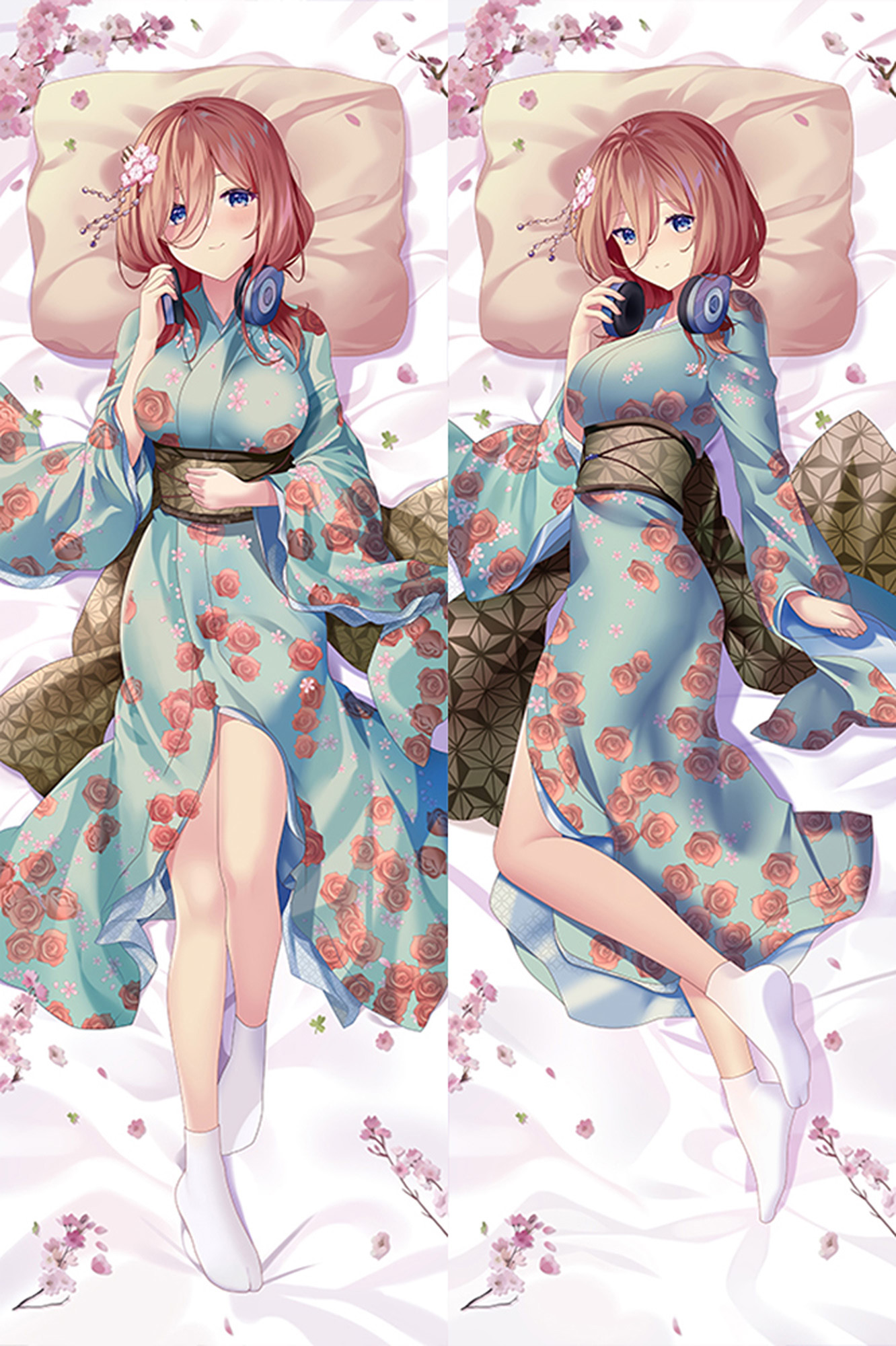 Miku Nakano from Quintessential Quintuplets dakimakura cover