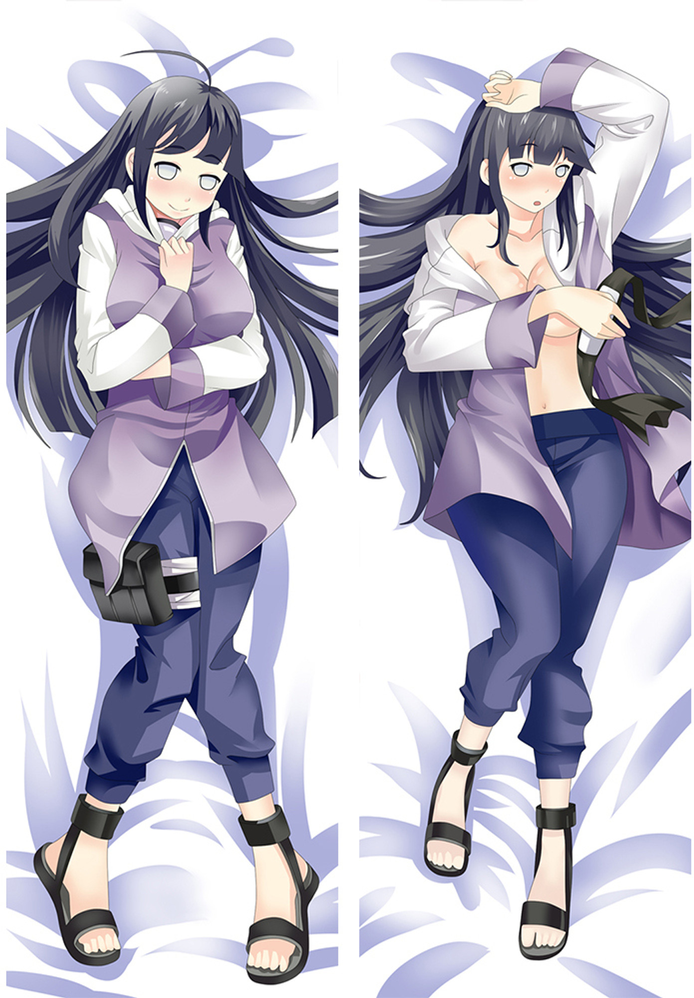 Hinata Hyuga from Naruto dakimakura cover