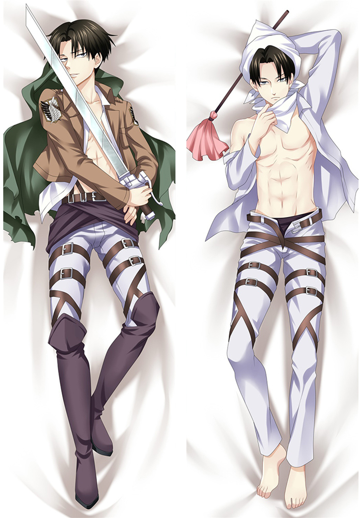 Levi Ackerman from Attack on Titan dakimakura cover