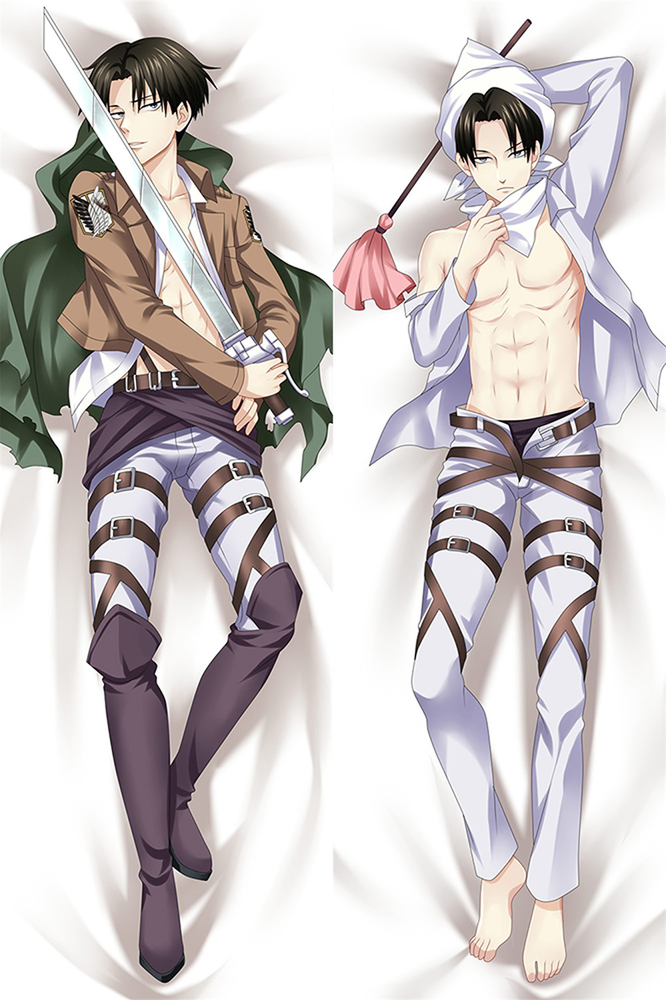 Levi Ackerman from Attack on Titan dakimakura cover
