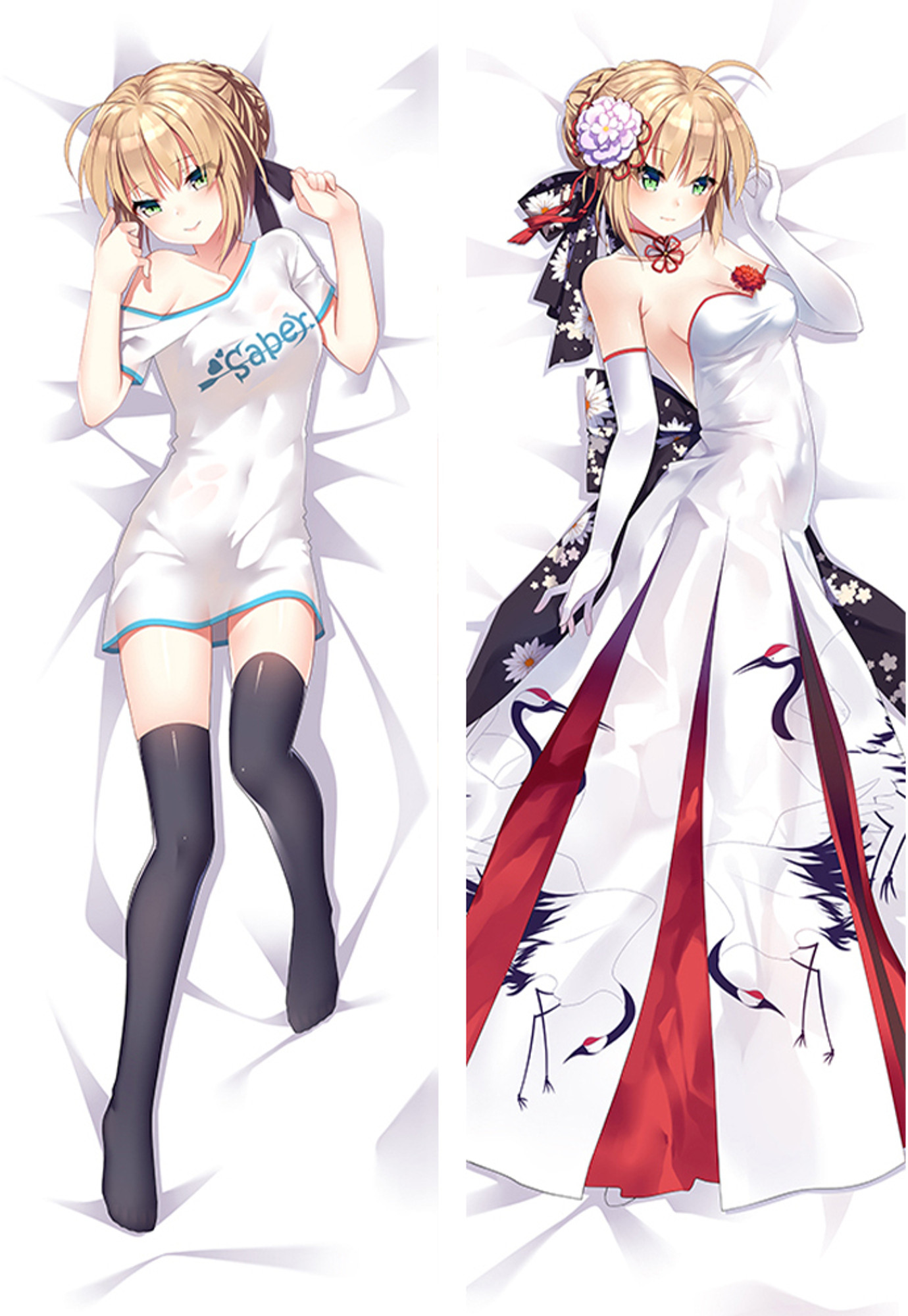 Saber from Fate Grand Order dakimakura cover
