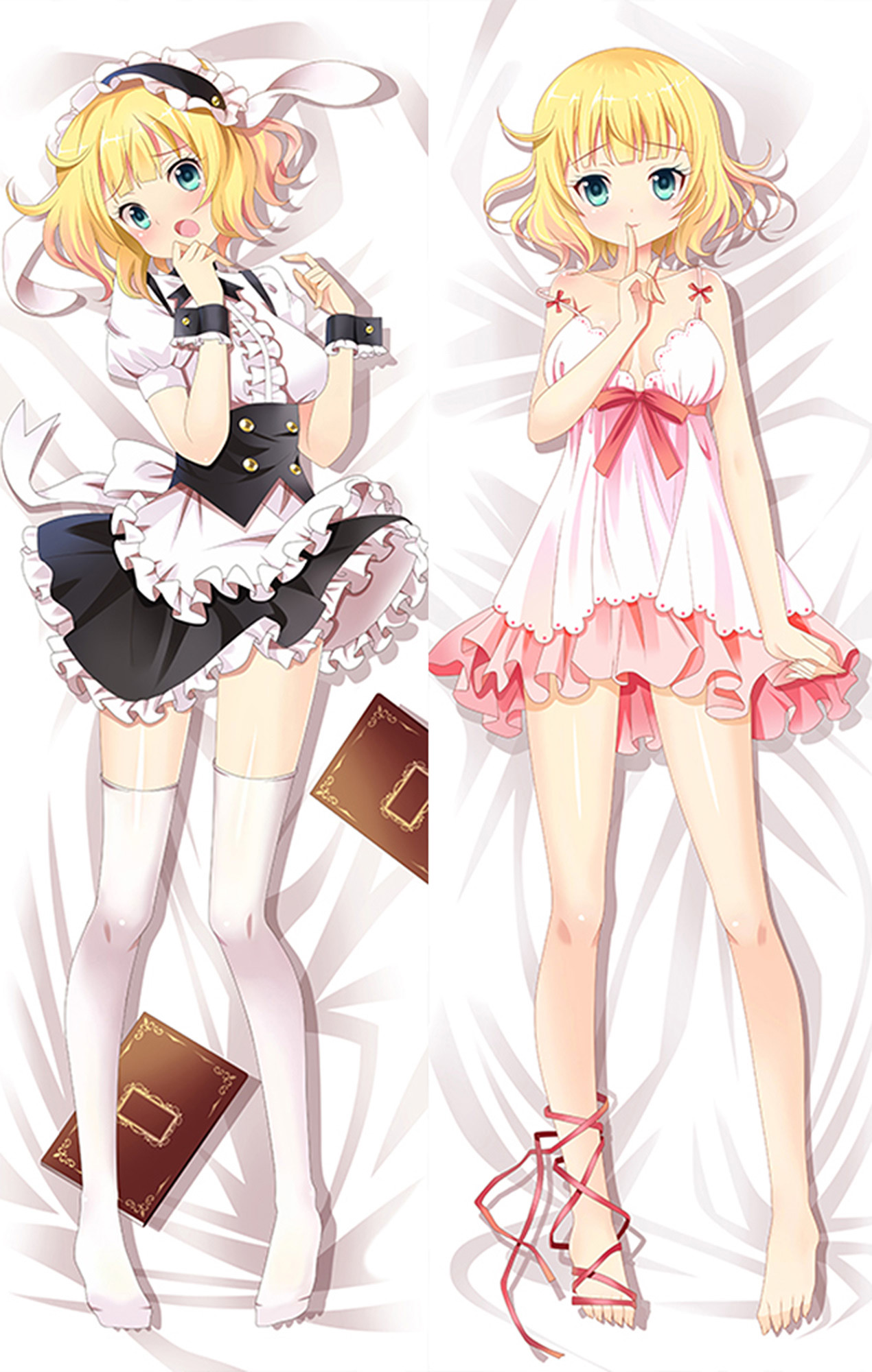 Syaro Kirima from Is the Order a Rabbit dakimakura cover
