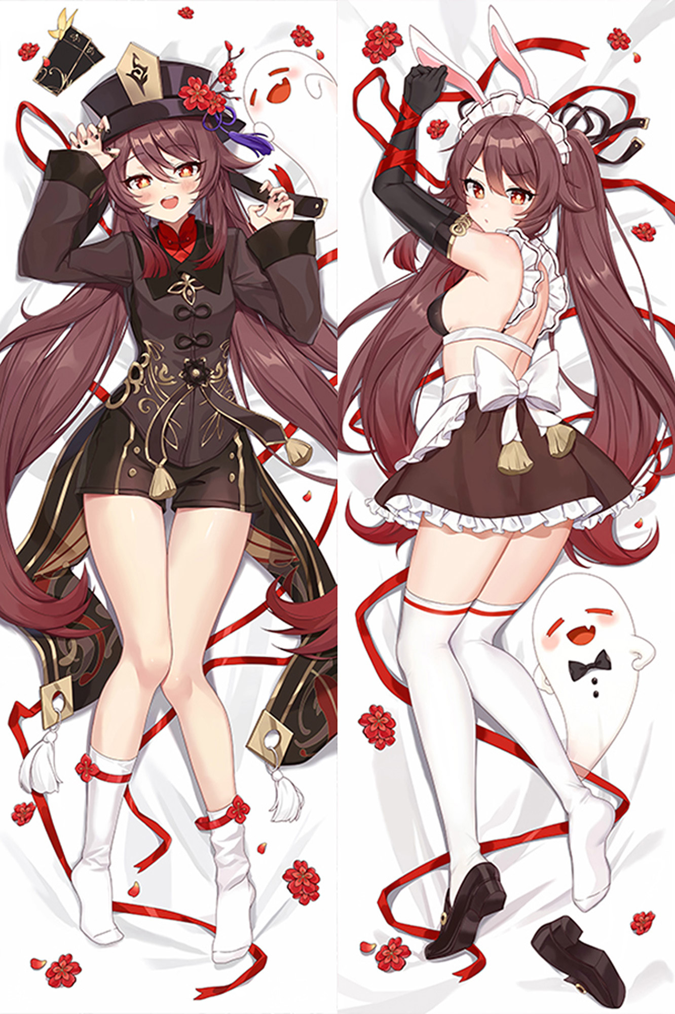 Hu Tao from Genshin Impact dakimakura cover