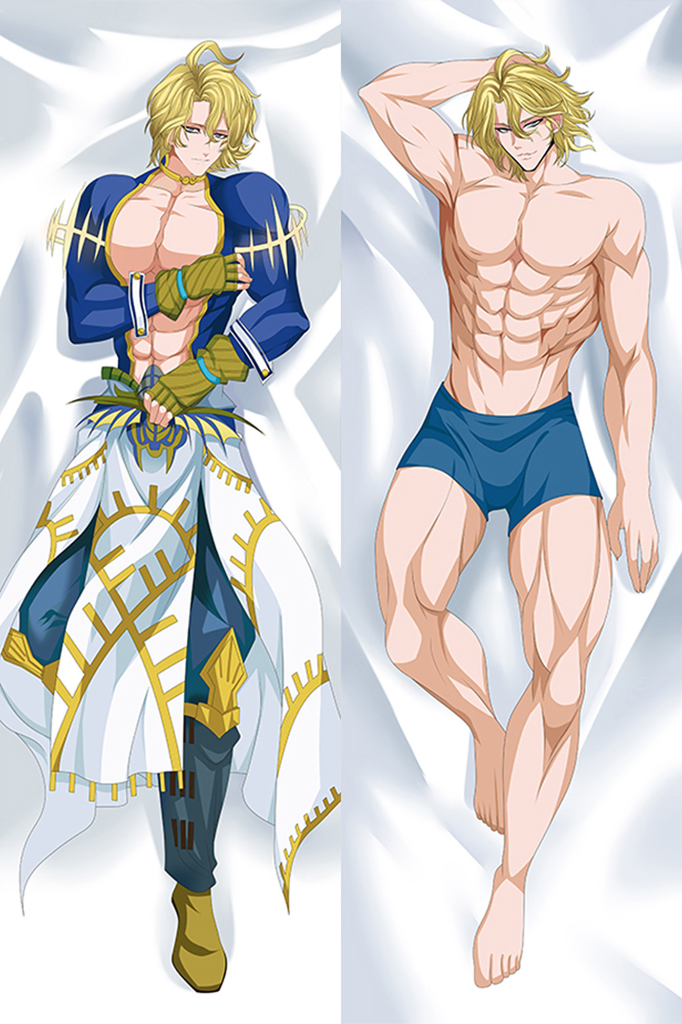 Poseidon from Record of Ragnarok dakimakura cover