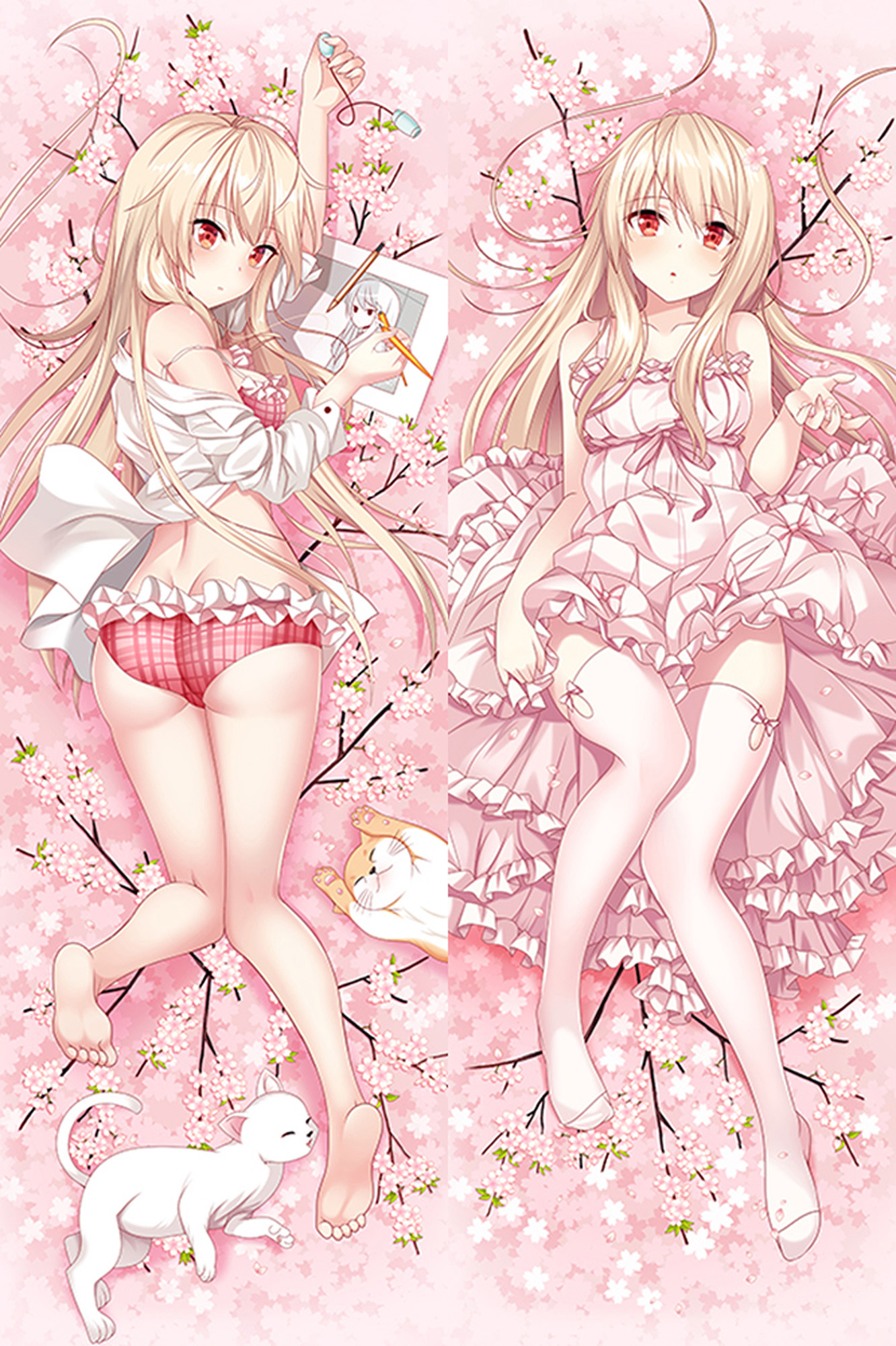 Mashiro Shiina from The Pet Girl of Sakurasou dakimakura cover