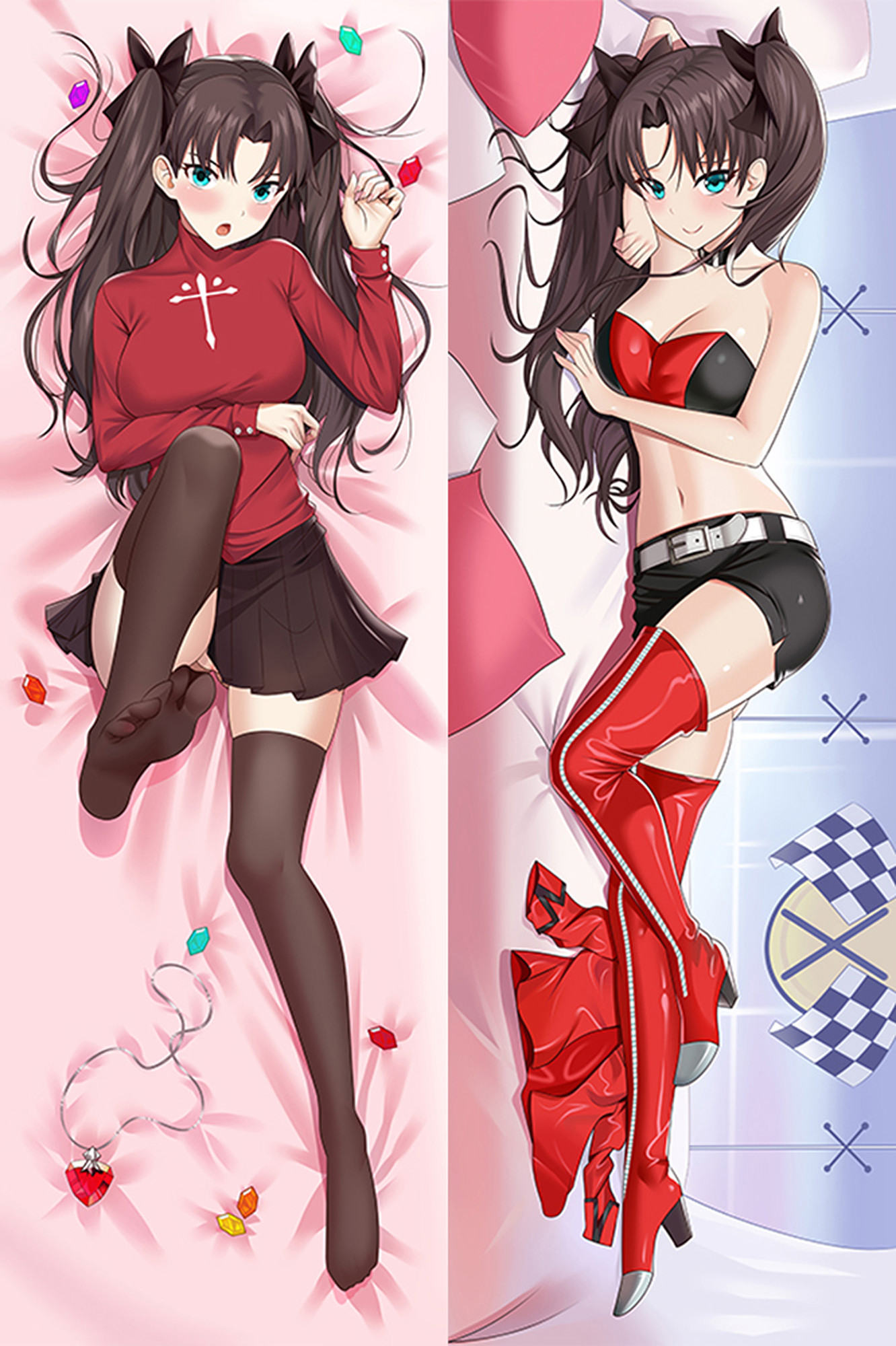 Rin Tohsaka from Fate Grand Order dakimakura cover