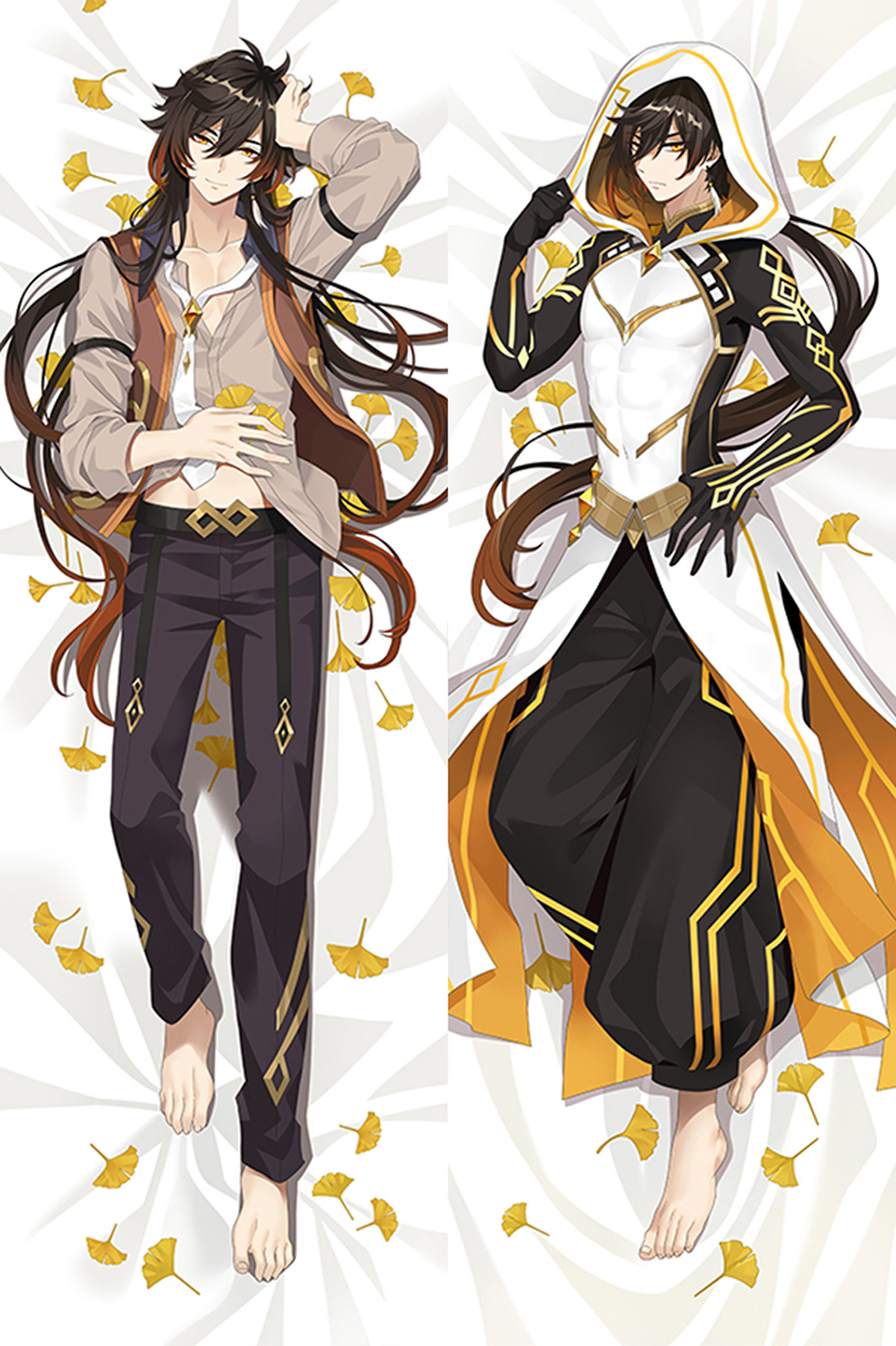 Zhongli from Genshin Impact dakimakura cover