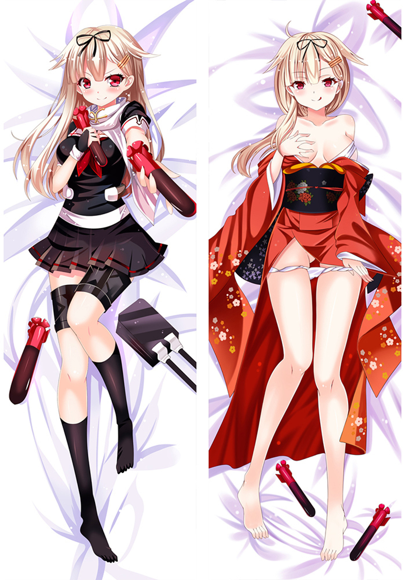 Yuudachi Kai Ni from KanColle dakimakura cover