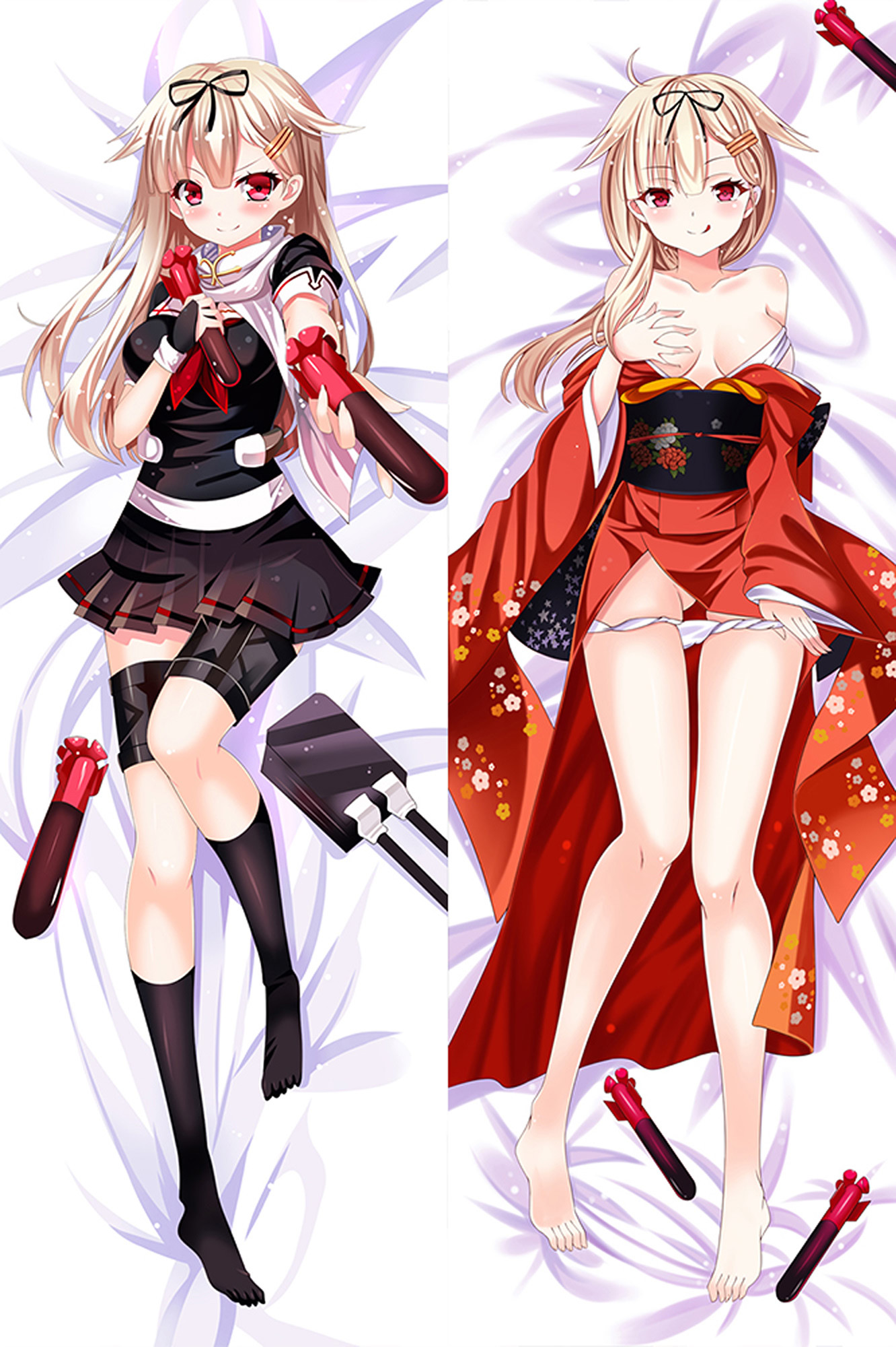 Yuudachi Kai Ni from KanColle dakimakura cover