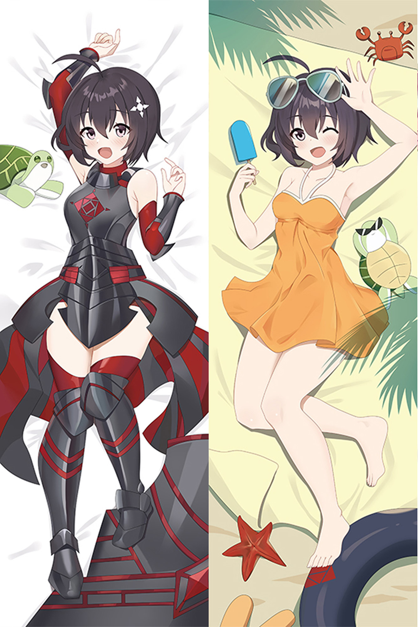 Kaede Honjou from Maple from Bofuri dakimakura cover