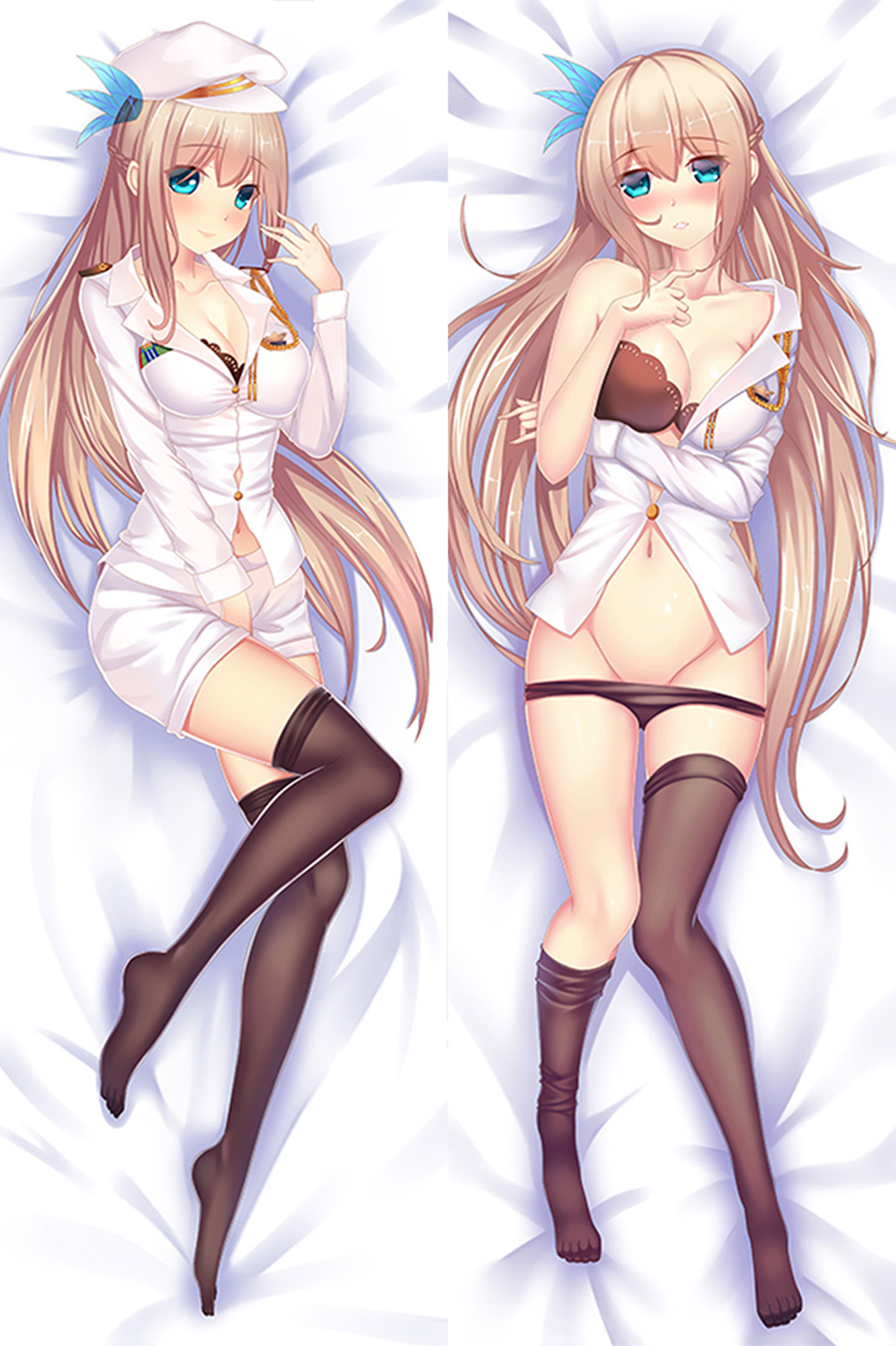 Saratoga from Warship Girls dakimakura cover