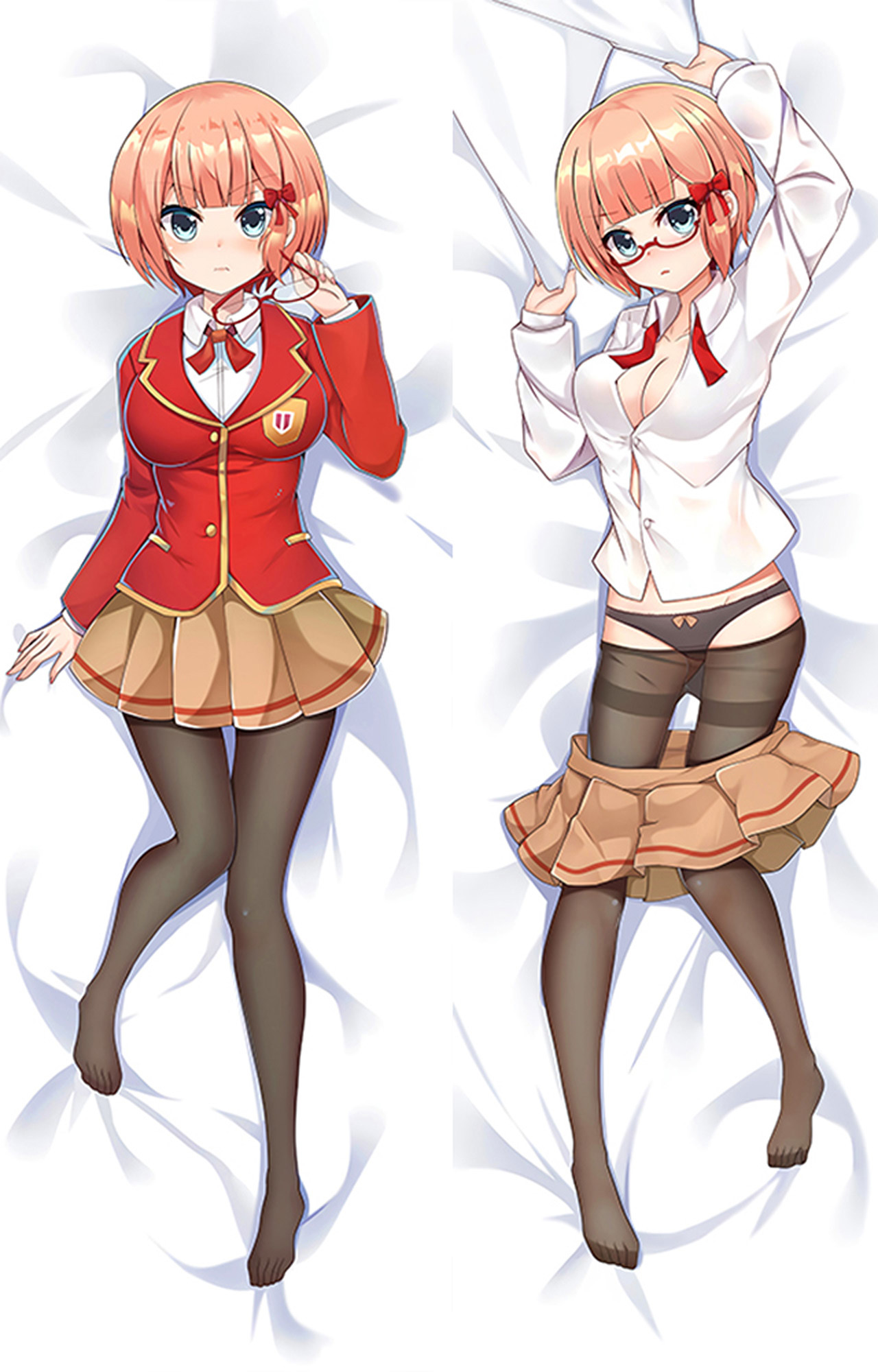Rizu Ogata from We Never Learn Bokuben dakimakura cover