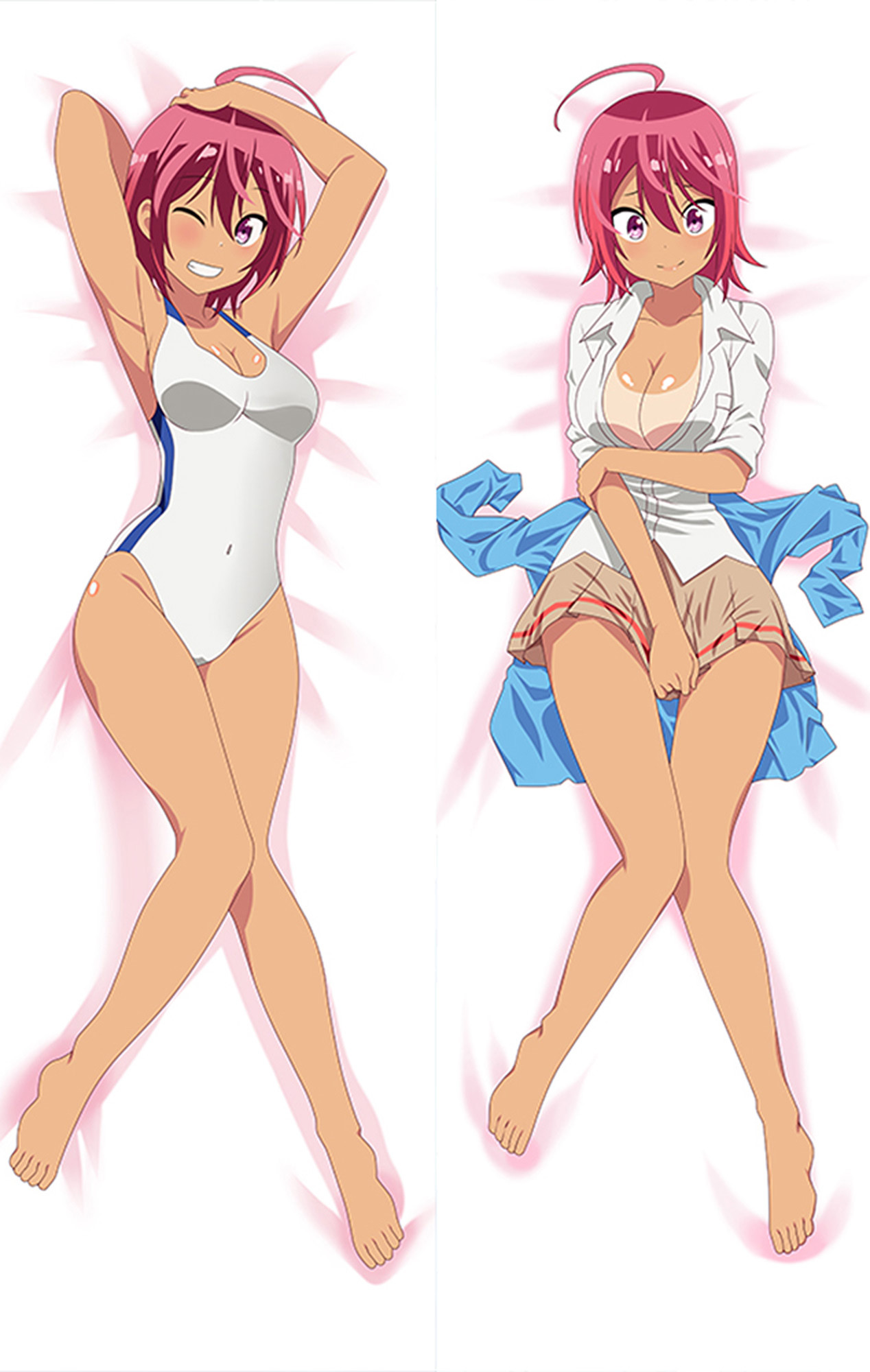 Uraka Takemoto from We Never Learn Bokuben dakimakura cover