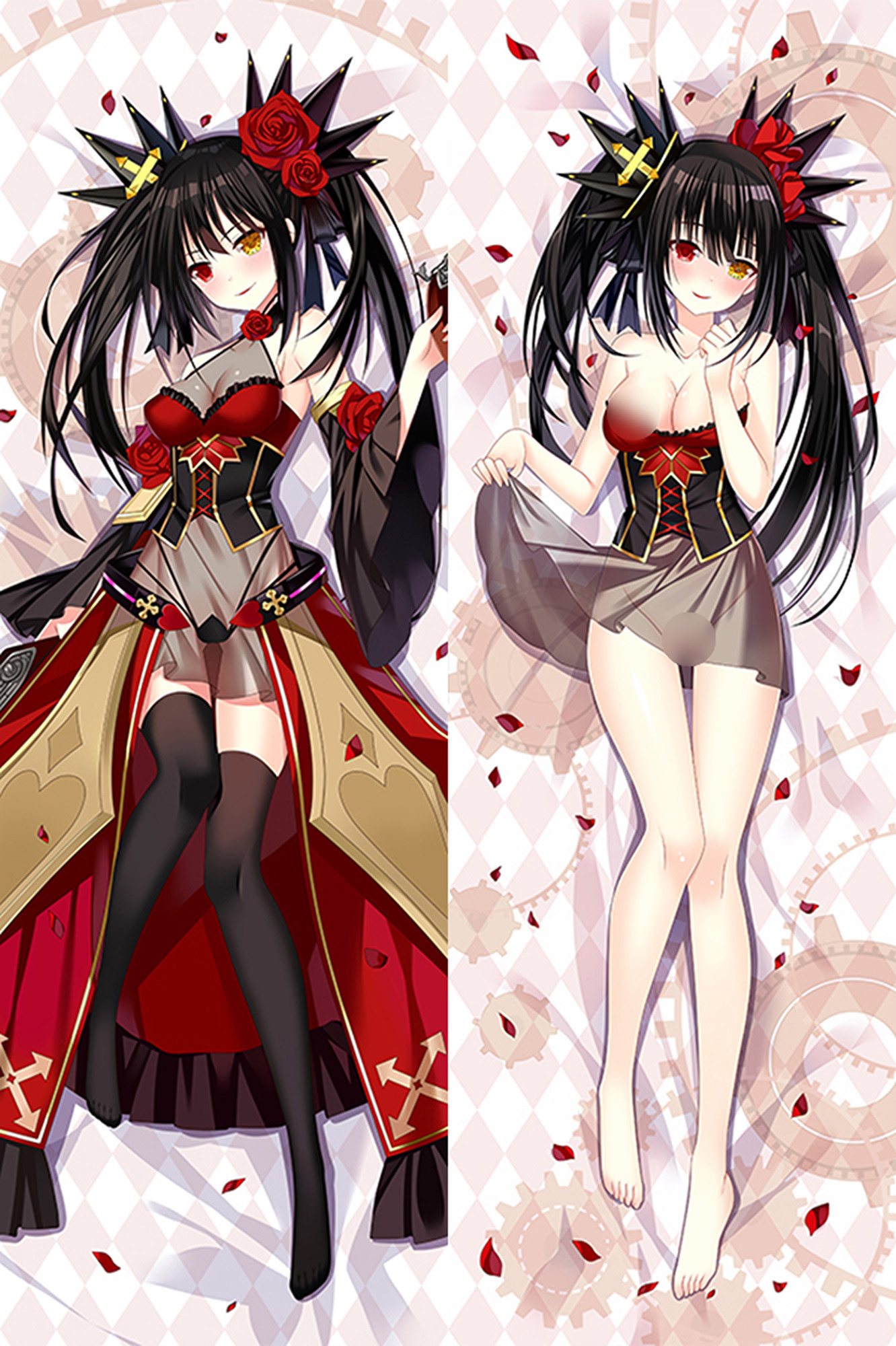Kurumi Tokisaki from Date A Live 18+ dakimakura cover