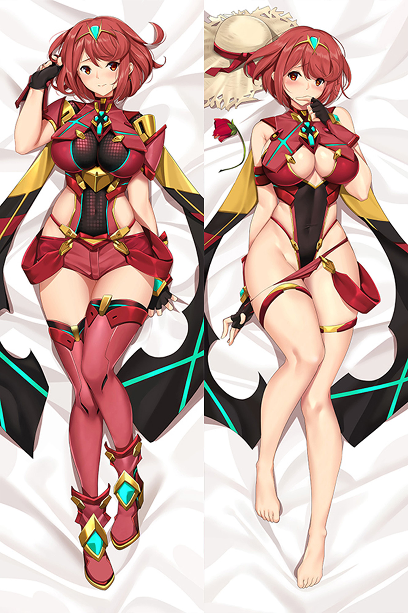 Pyra from Xenoblade Chronicles dakimakura cover