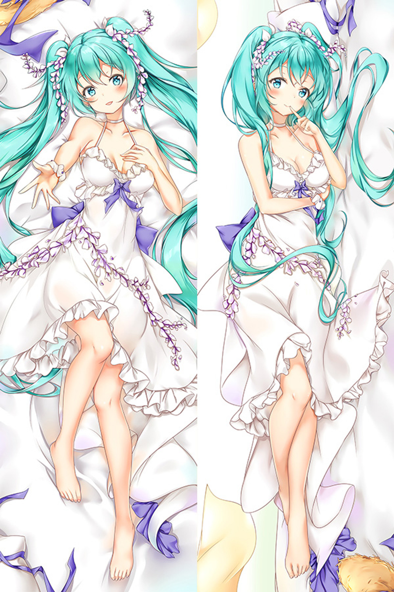 Hatsune Miku from Vocaloid dakimakura cover