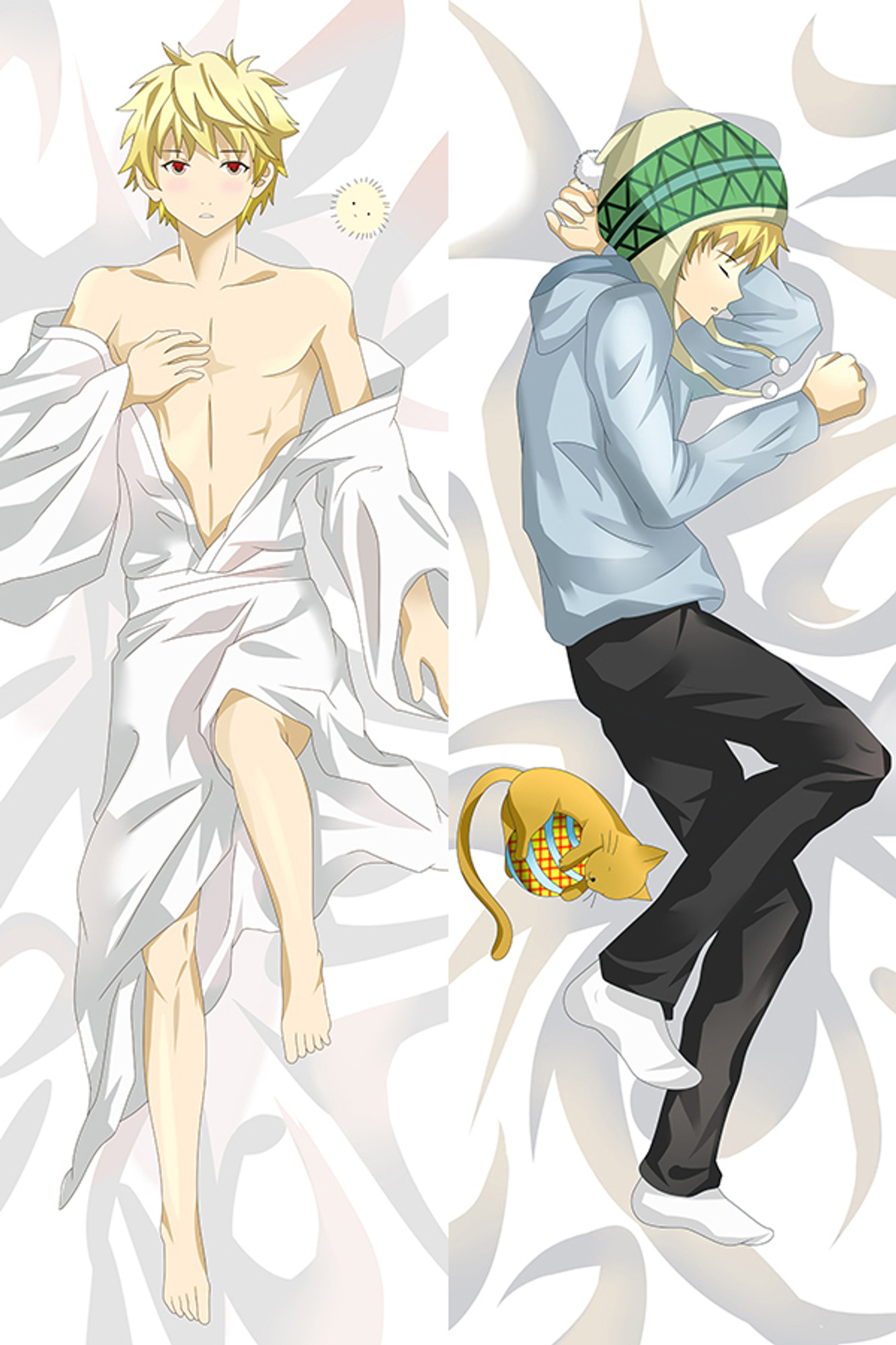 Yukine from Noragami dakimakura cover