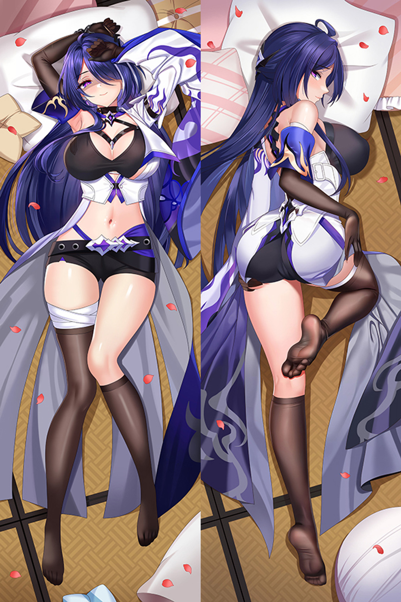 Acheron from Honkai Star Rail dakimakura cover