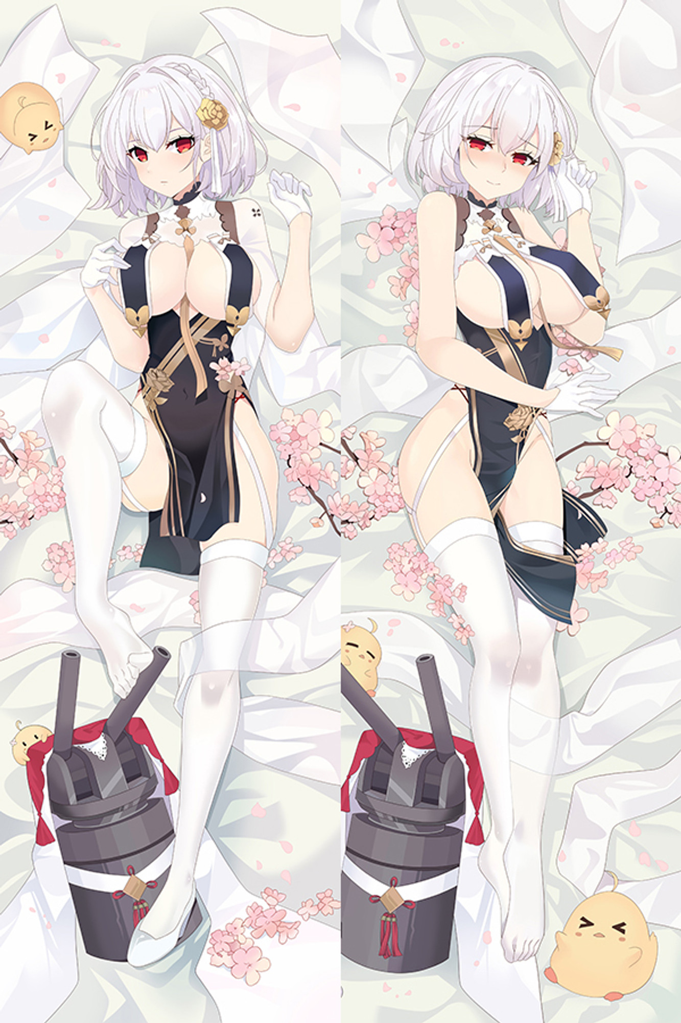 Sirius from Azur Lane dakimakura cover
