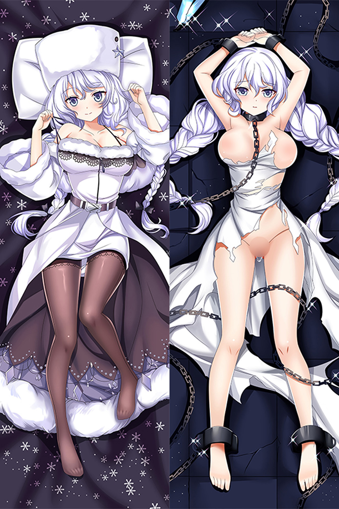 Avrora from Azur Lane 18+ dakimakura cover