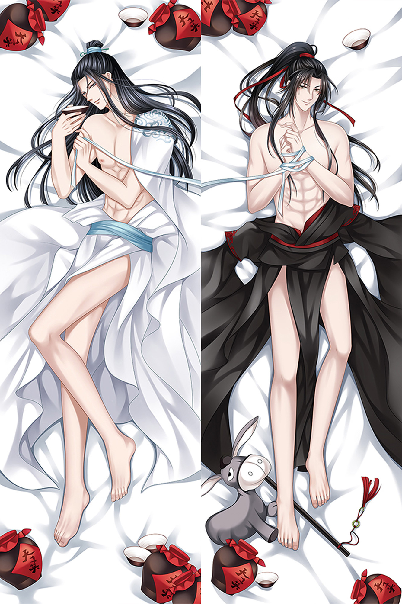 Lan Wangji and Wei Wuxian from Mo Dao Zu Shi dakimakura cover