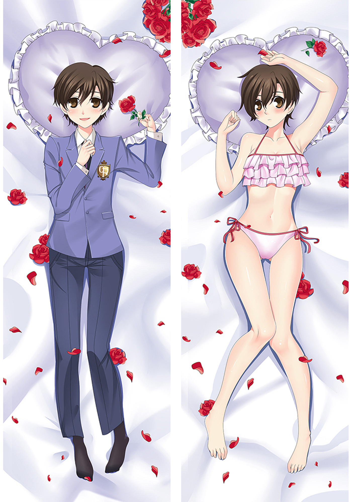 Haruhi Fujioka from Ouran High School Host Club dakimakura cover