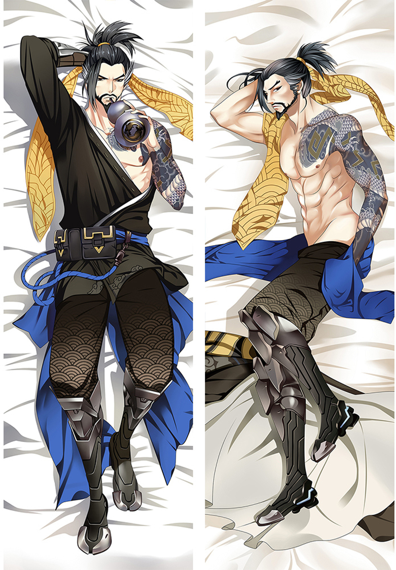 Hanzo from Overwatch dakimakura cover