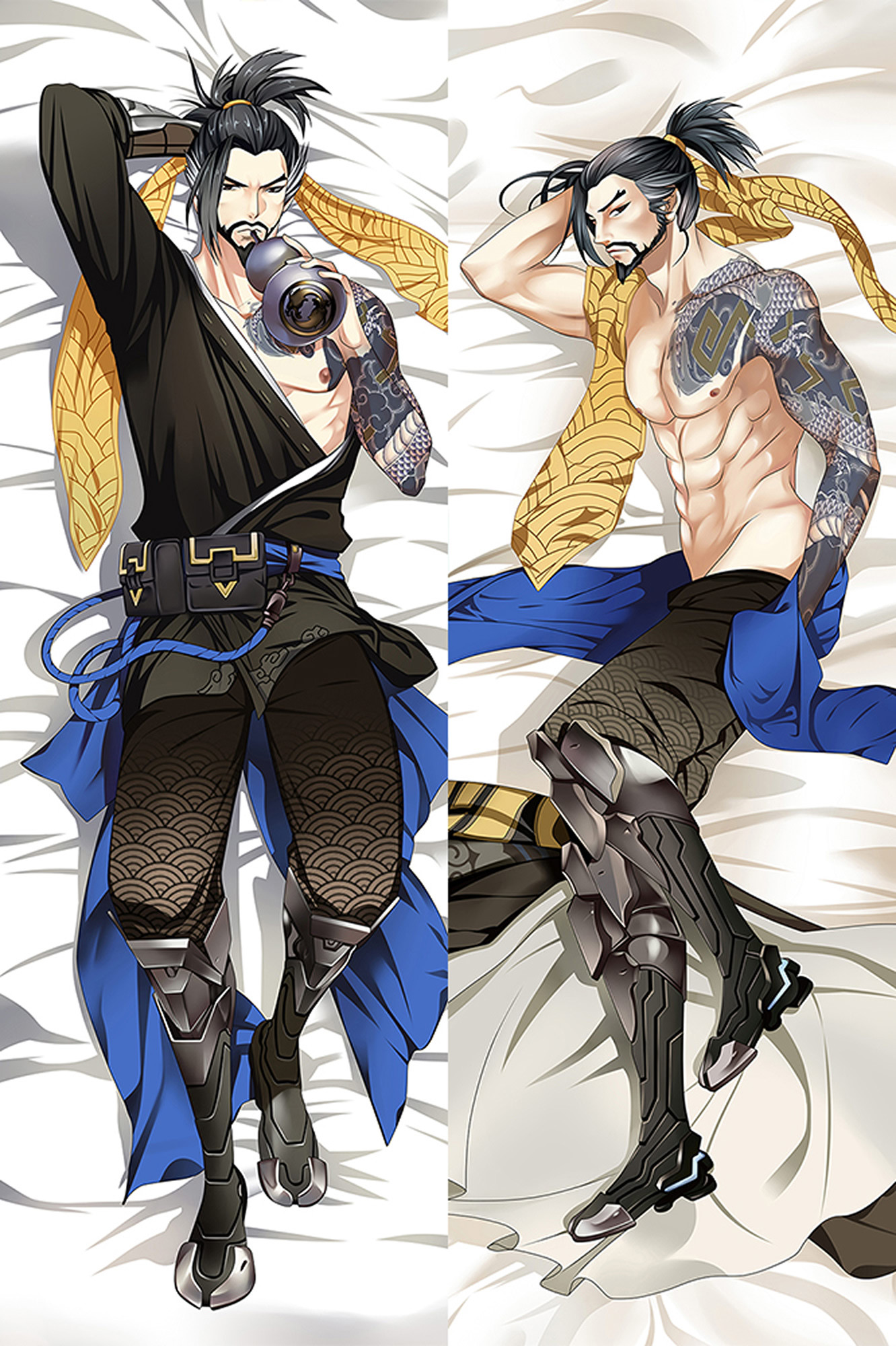 Hanzo from Overwatch dakimakura cover