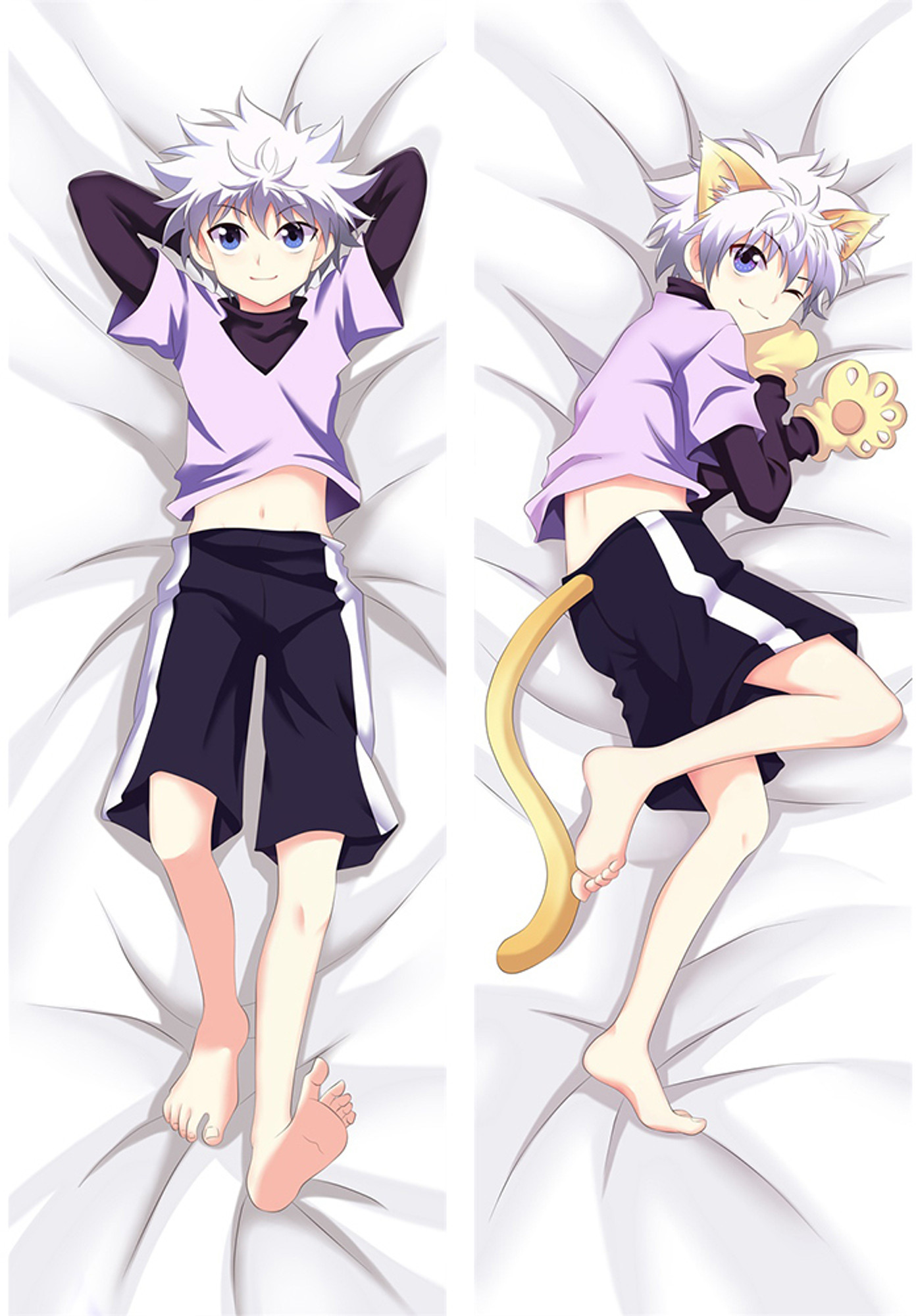 Killua Zoldyck from Hunter x Hunter dakimakura cover