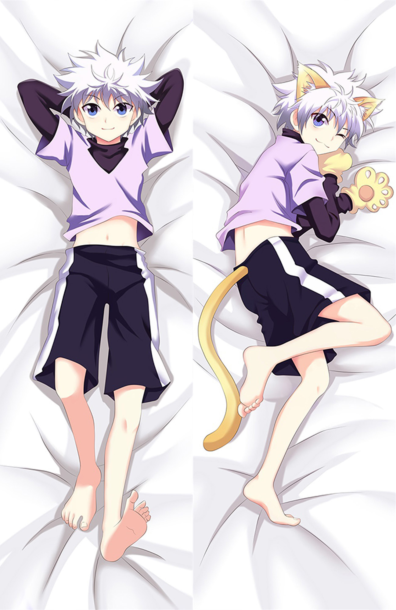 Killua Zoldyck from Hunter x Hunter dakimakura cover