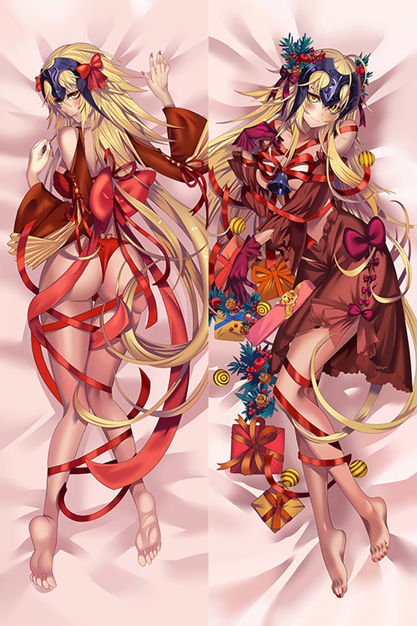 Jeanne d'Arc Alter Christmas from Fate Grand Order dakimakura cover
