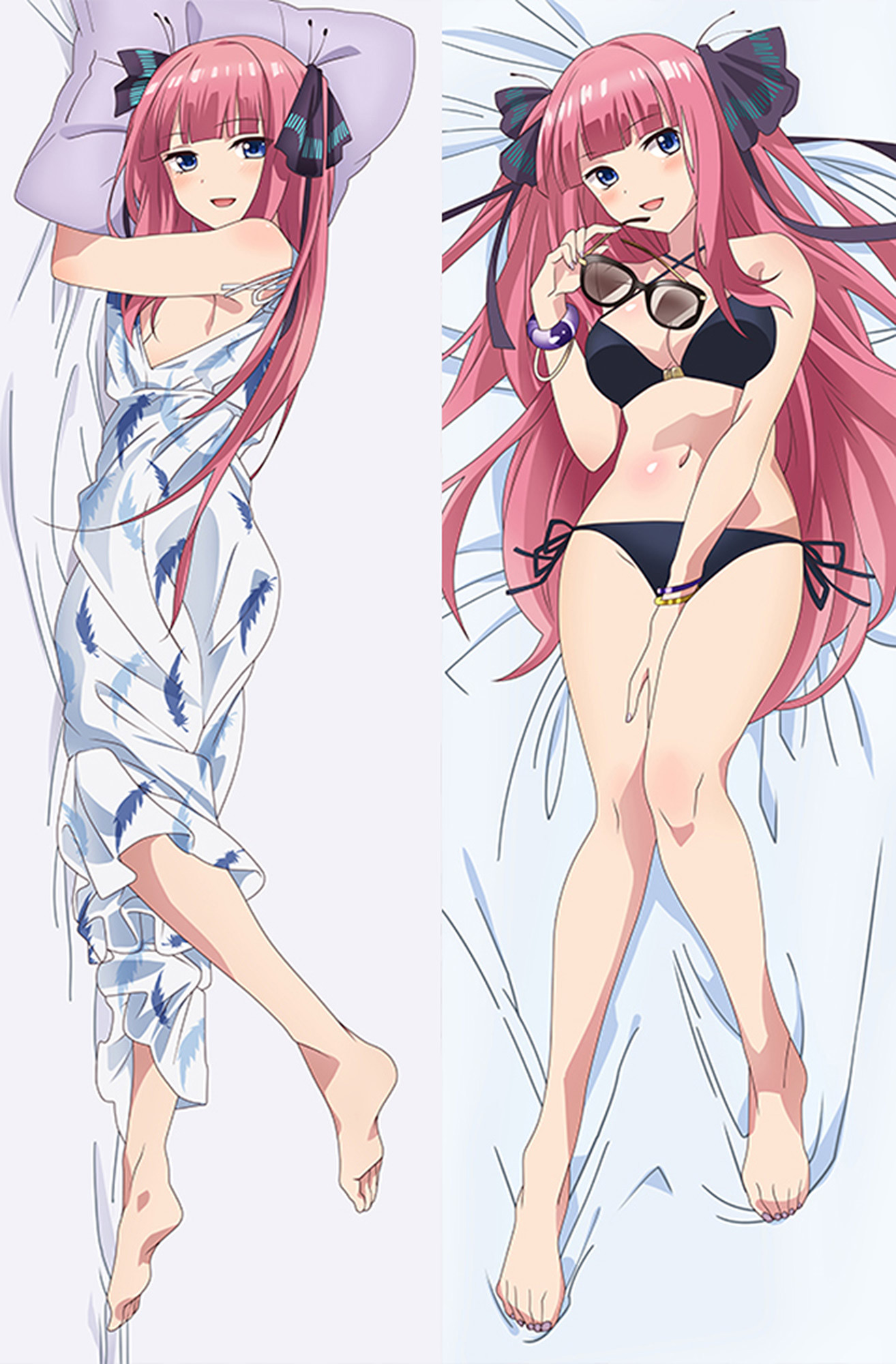 Nino Nakano from Quintessential Quintuplets dakimakura cover