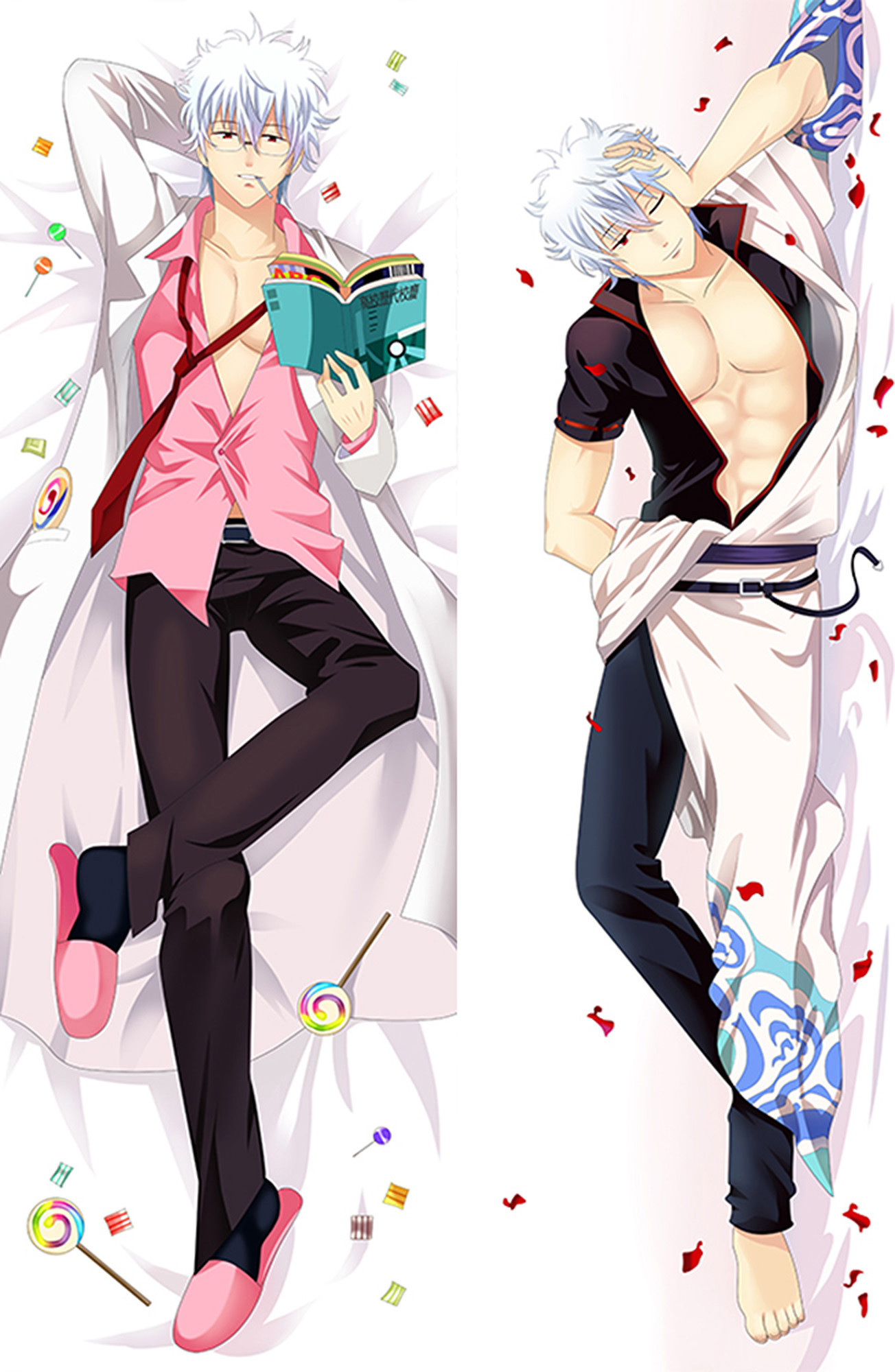 Gintoki Sakata from Gintama dakimakura cover