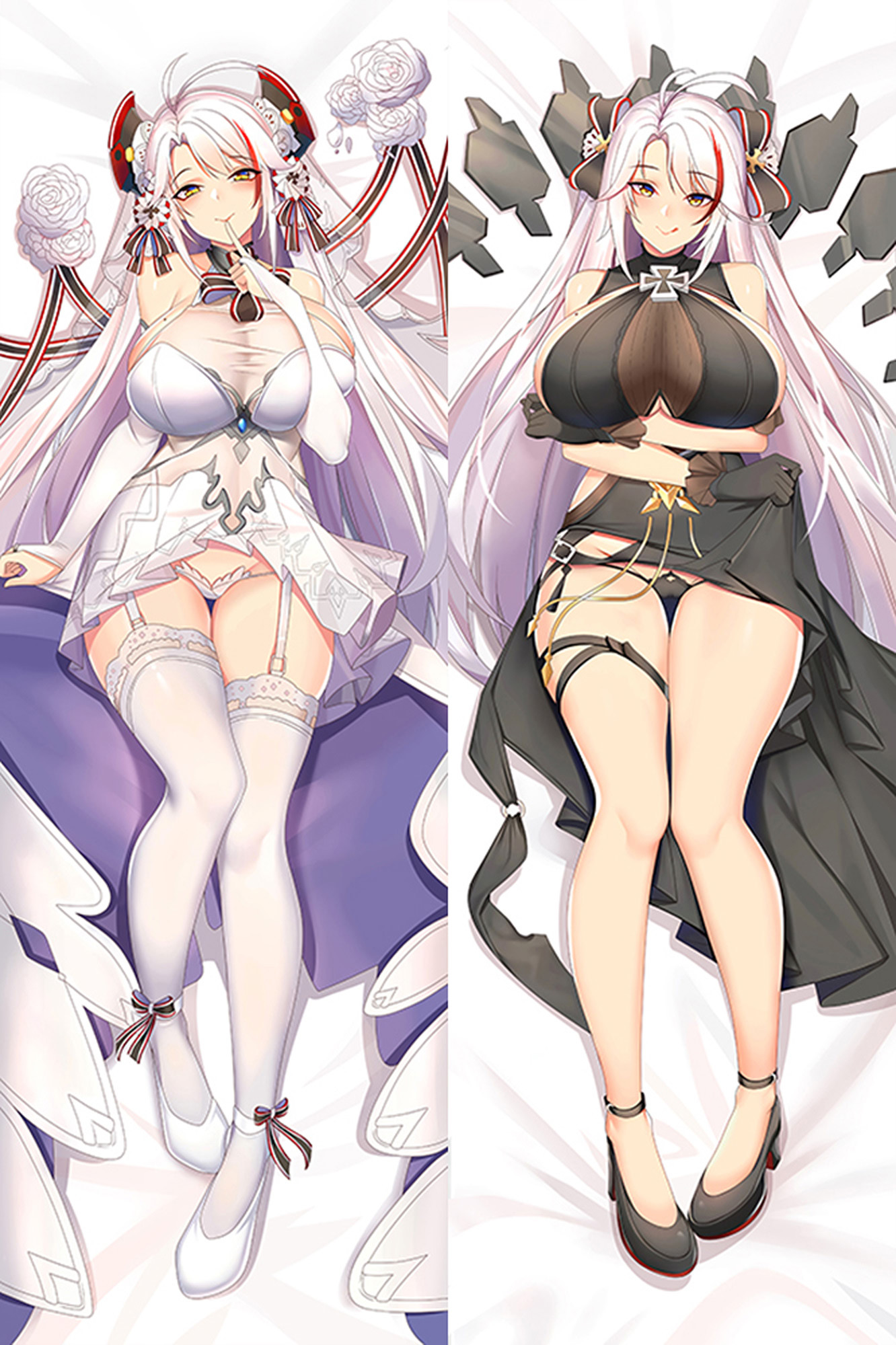 Prinz Eugen from Azur Lane dakimakura cover