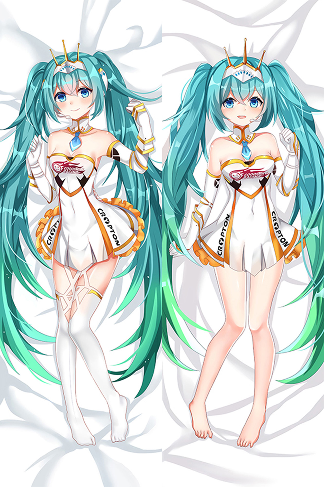 Hatsune Miku from Vocaloid dakimakura cover