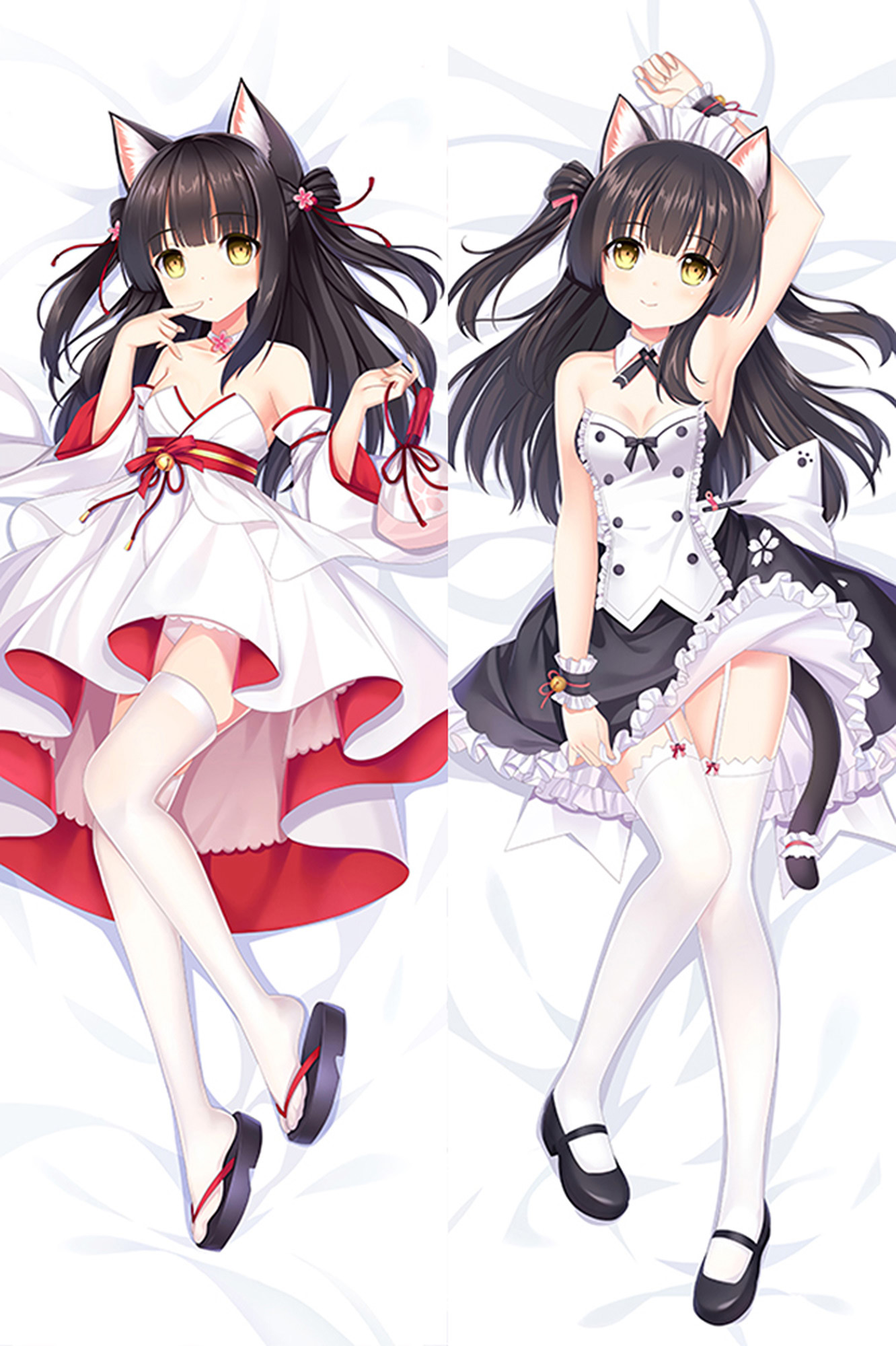 Yuugure from Azur Lane dakimakura cover