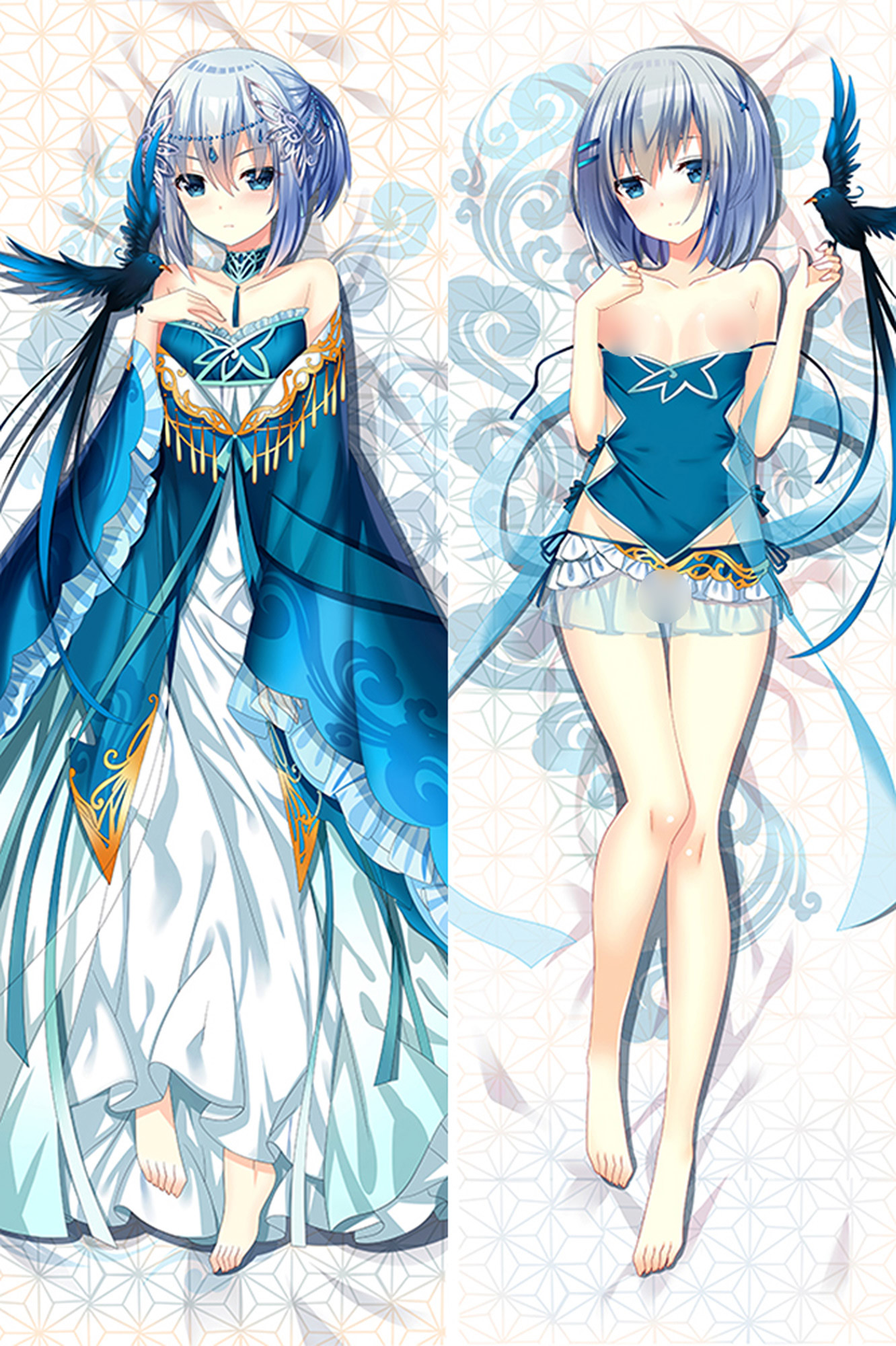 Origami Tobiichi from Date A Live 18+ dakimakura cover