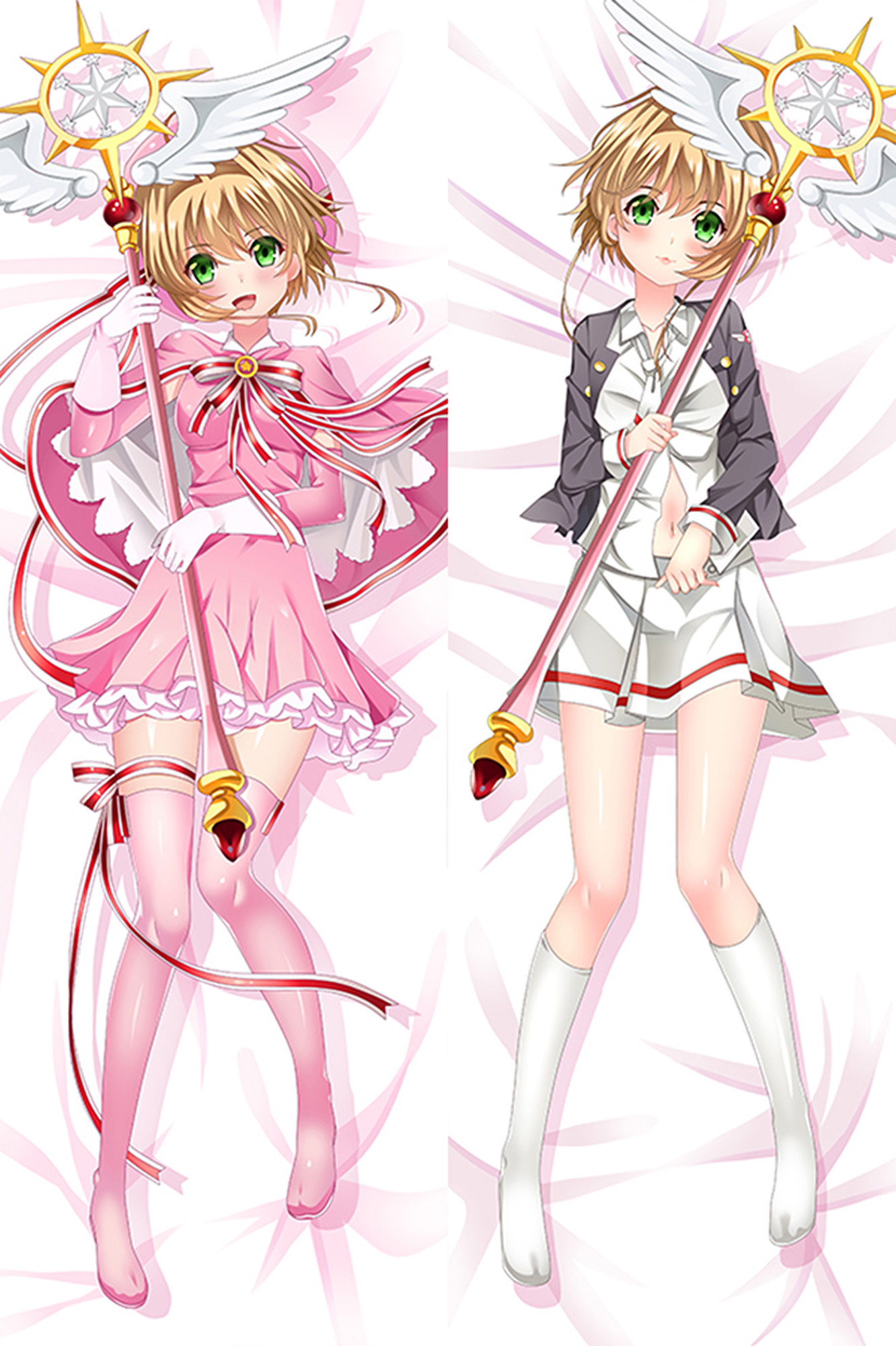 Sakura Kinomoto from Cardcaptor Sakura dakimakura cover