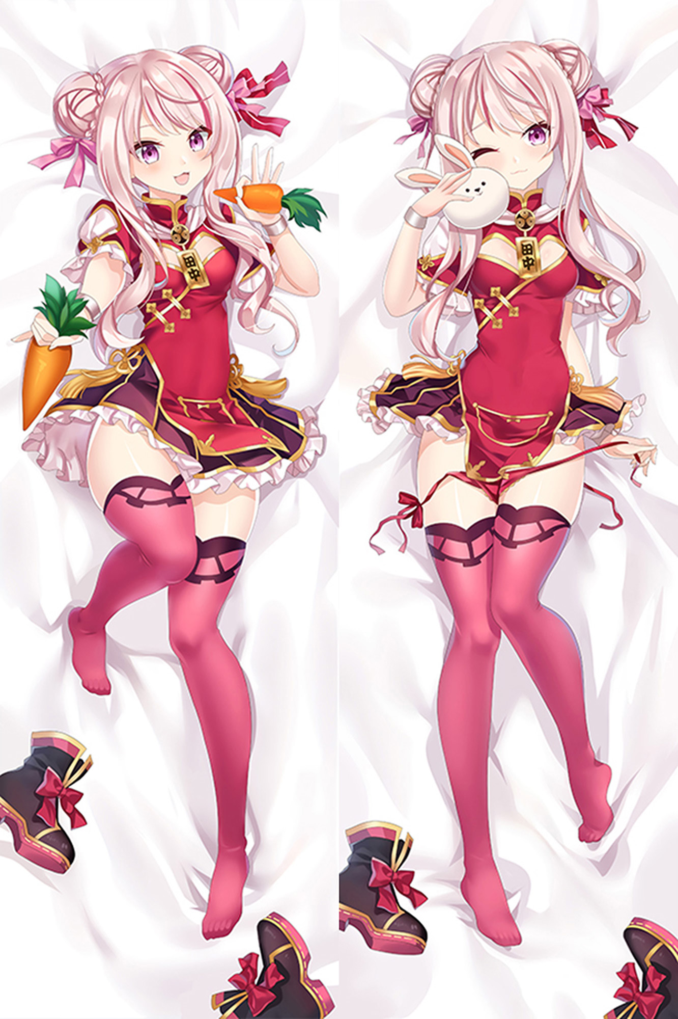 Tanaka Hime from Vtuber Hololive dakimakura cover