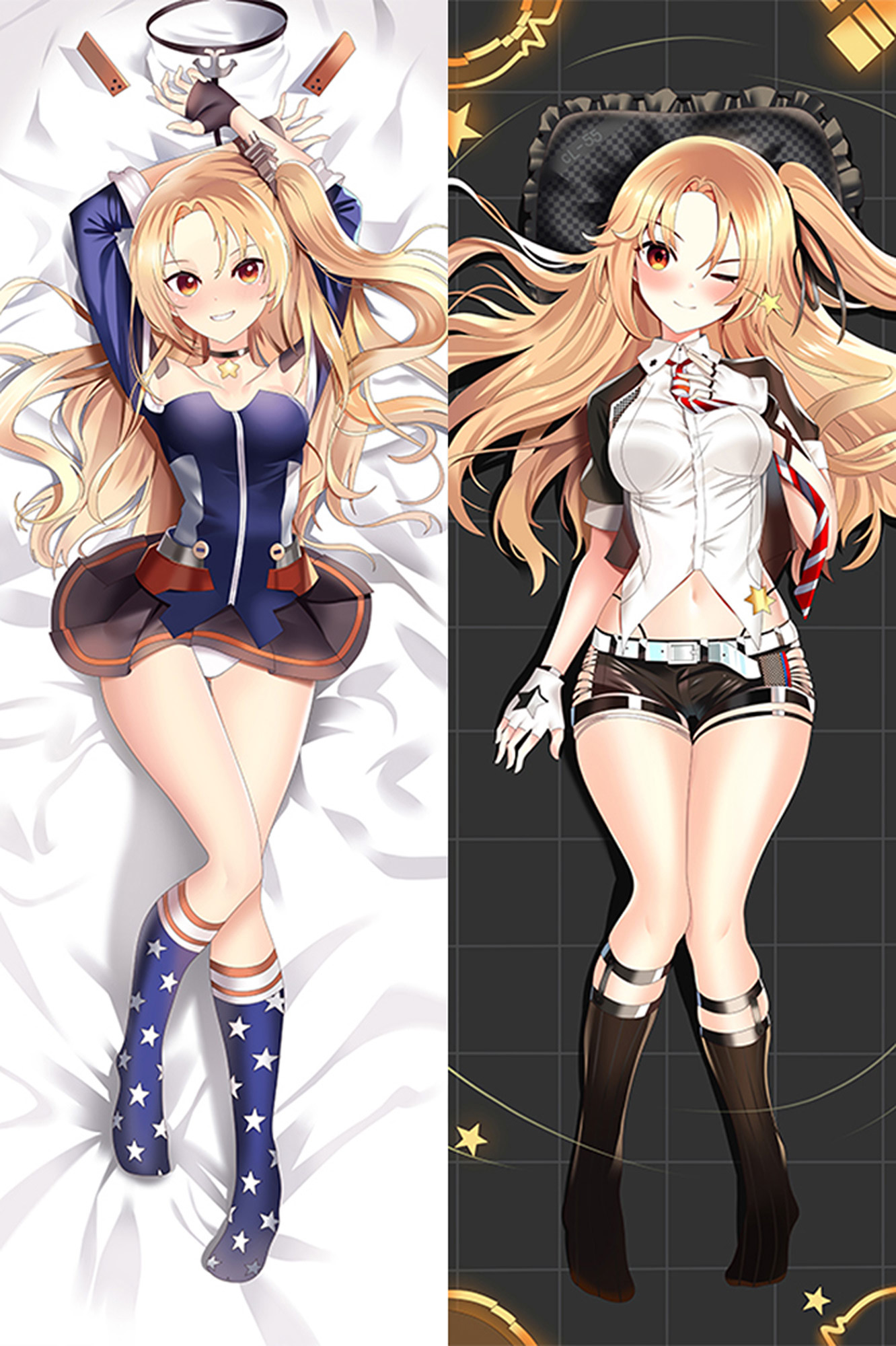 Cleveland from Azur Lane dakimakura cover